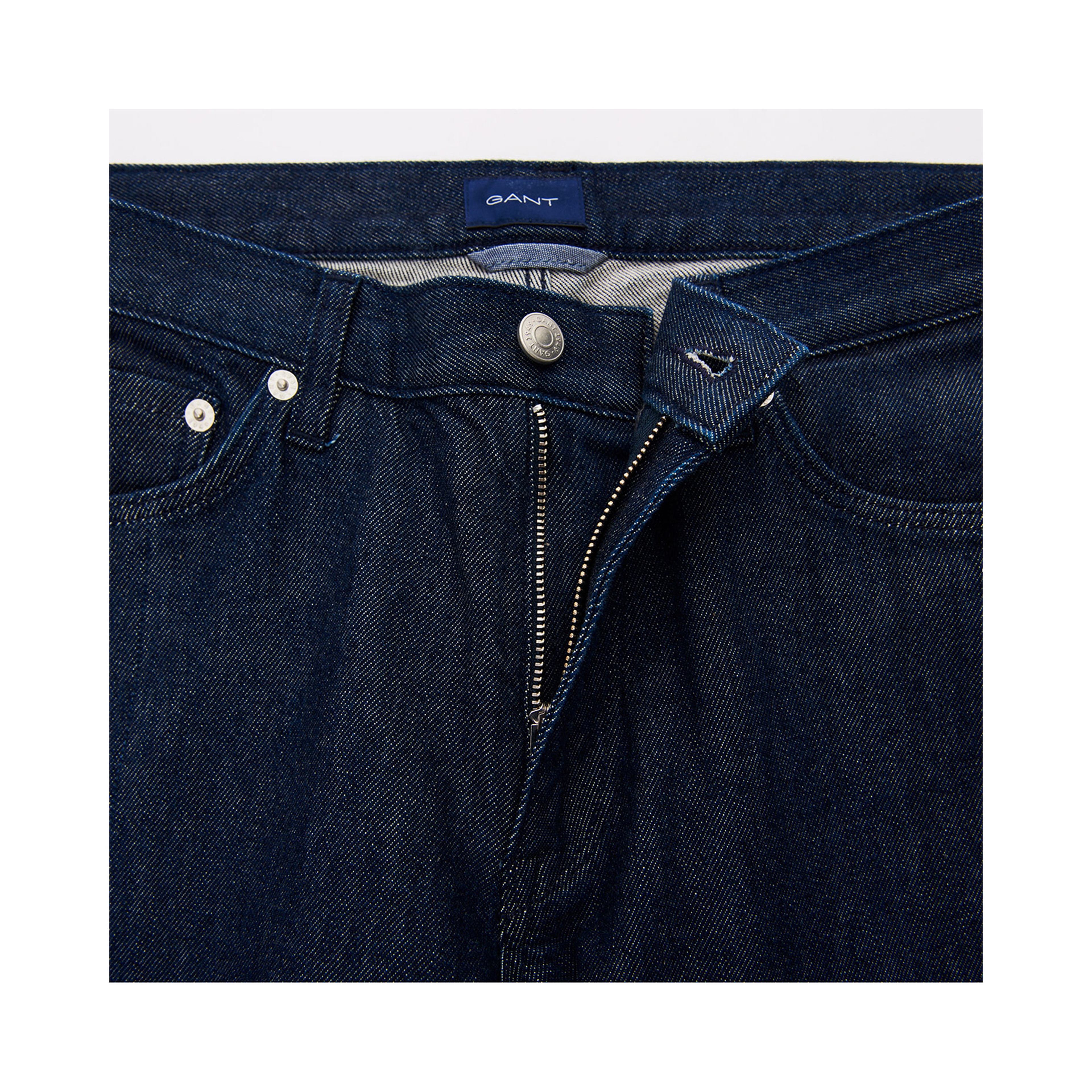 Erkek Lacivert Selvedge Tapered Jean Pantolon