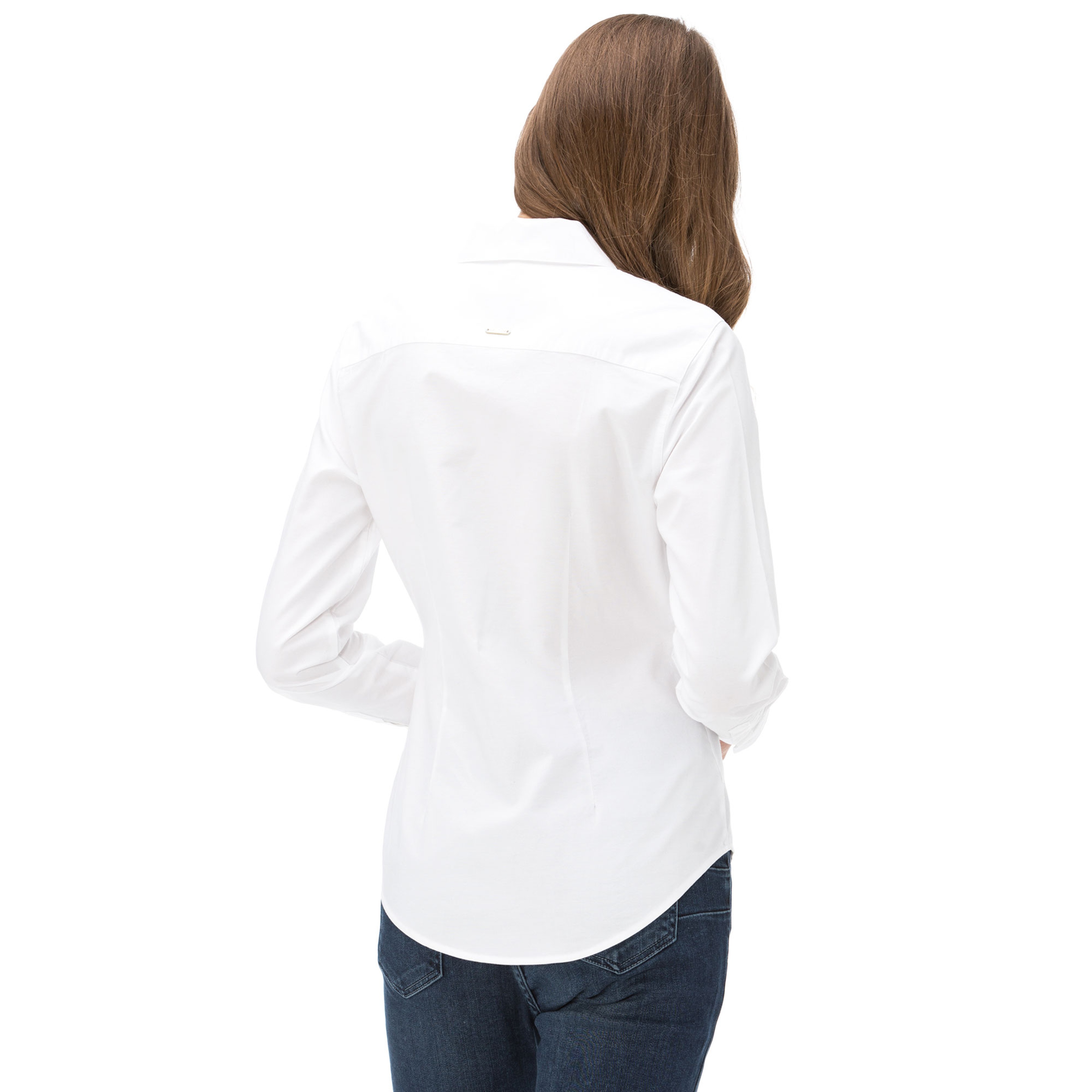 NAUTICA KADIN CLASSIC FIT BEYAZ GÖMLEK