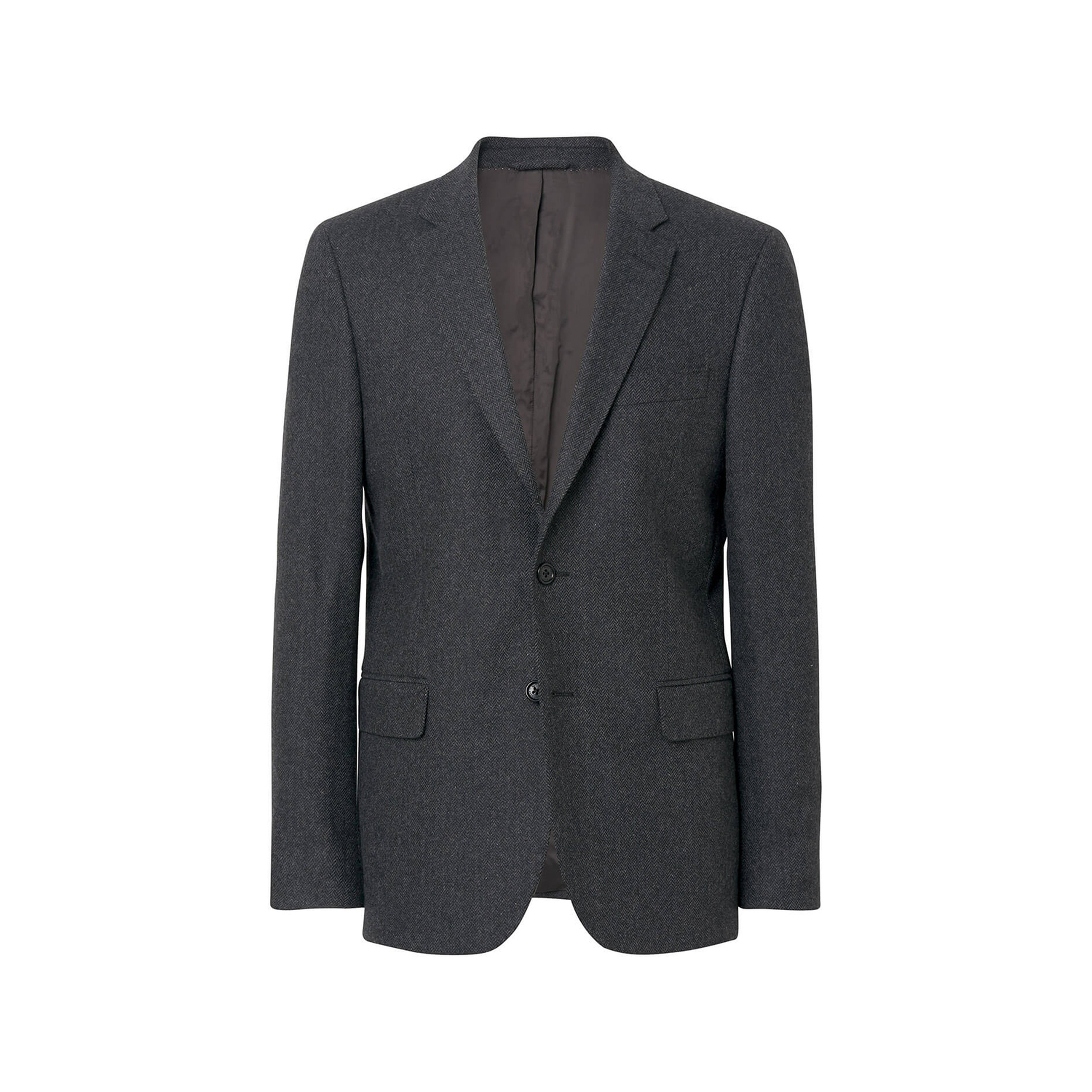Gant Erkek Füme Herringbone Blazer Ceket