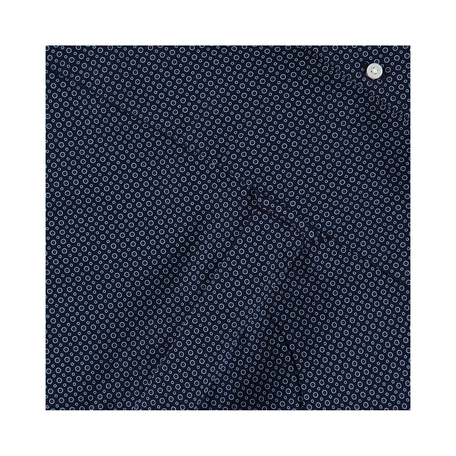 Gant Erkek Lacivert Desenli Oxford Slim Fit Gömlek