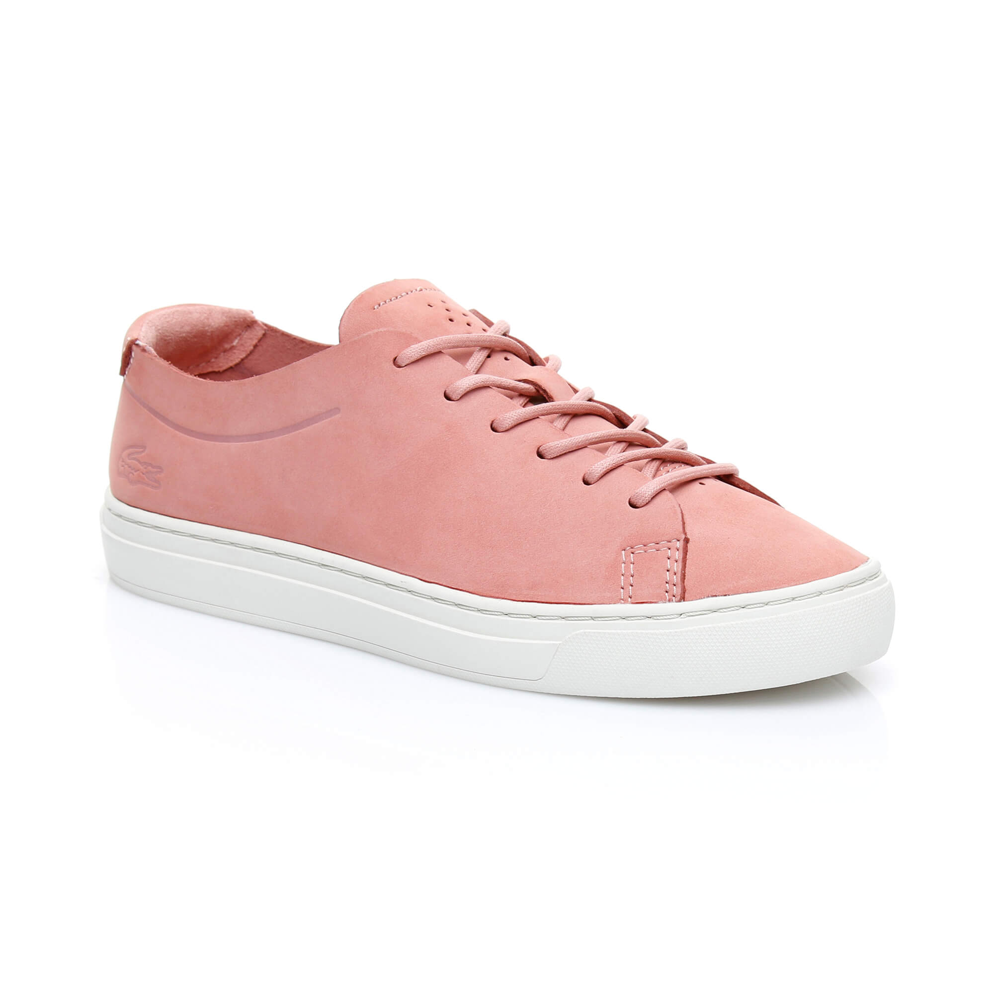 Lacoste L.12.12 Unlined 318 1 Kadın Pembe Sneaker