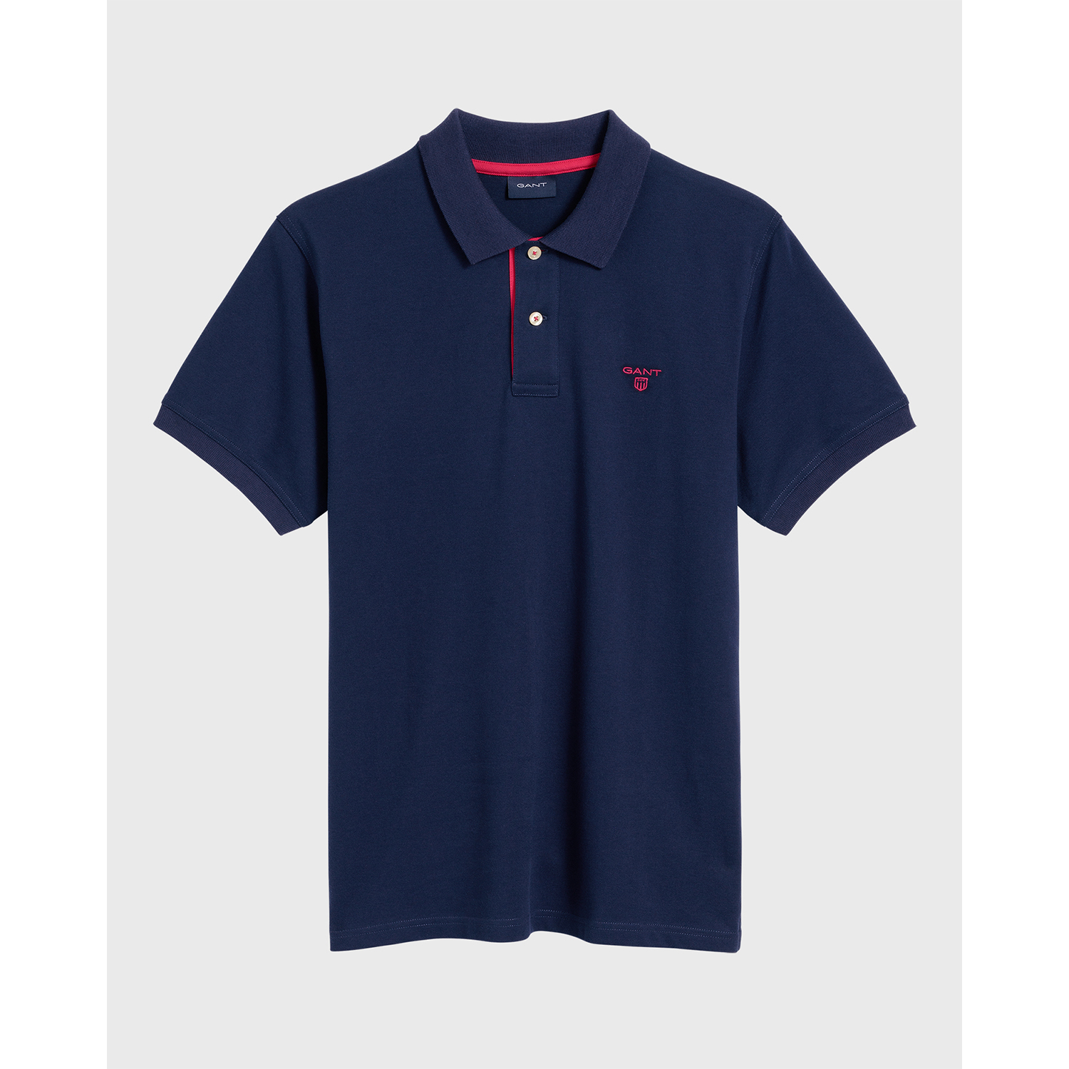 Erkek Lacivert Fitted Polo