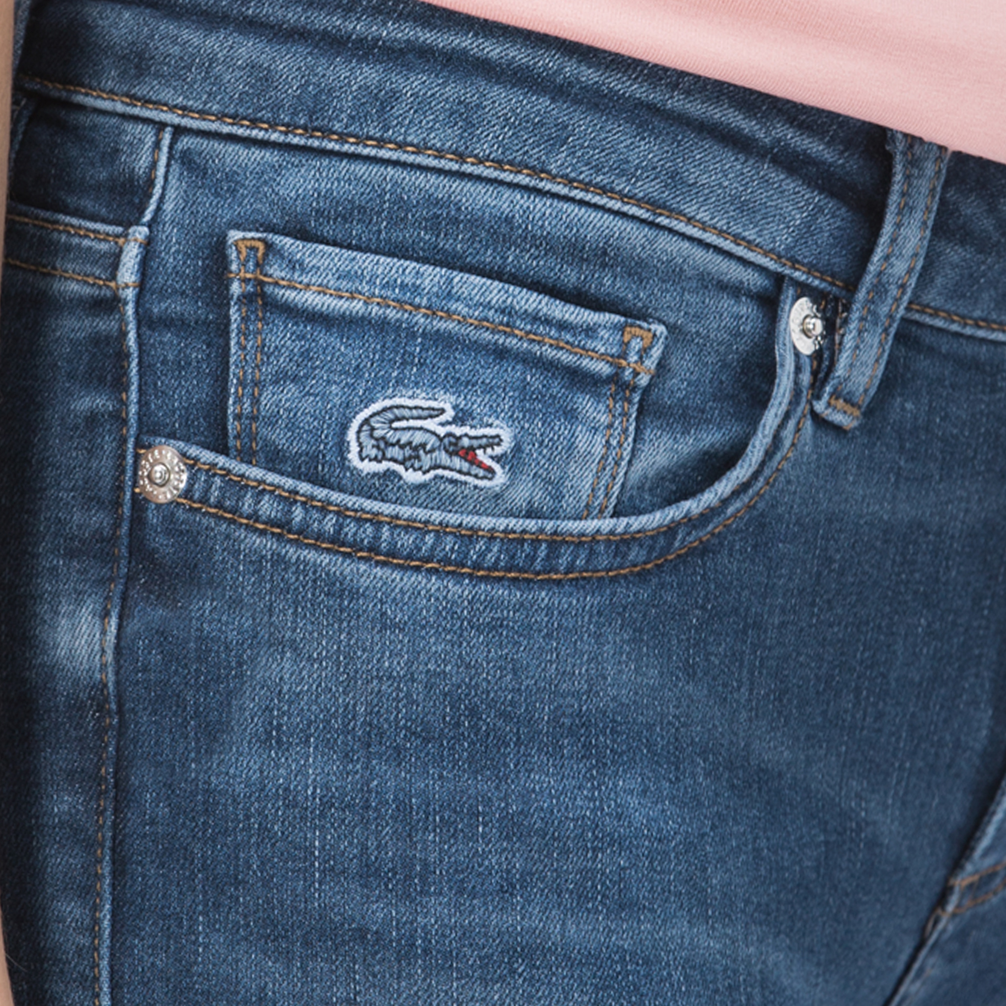 Lacoste Kadın Lacivert Jean