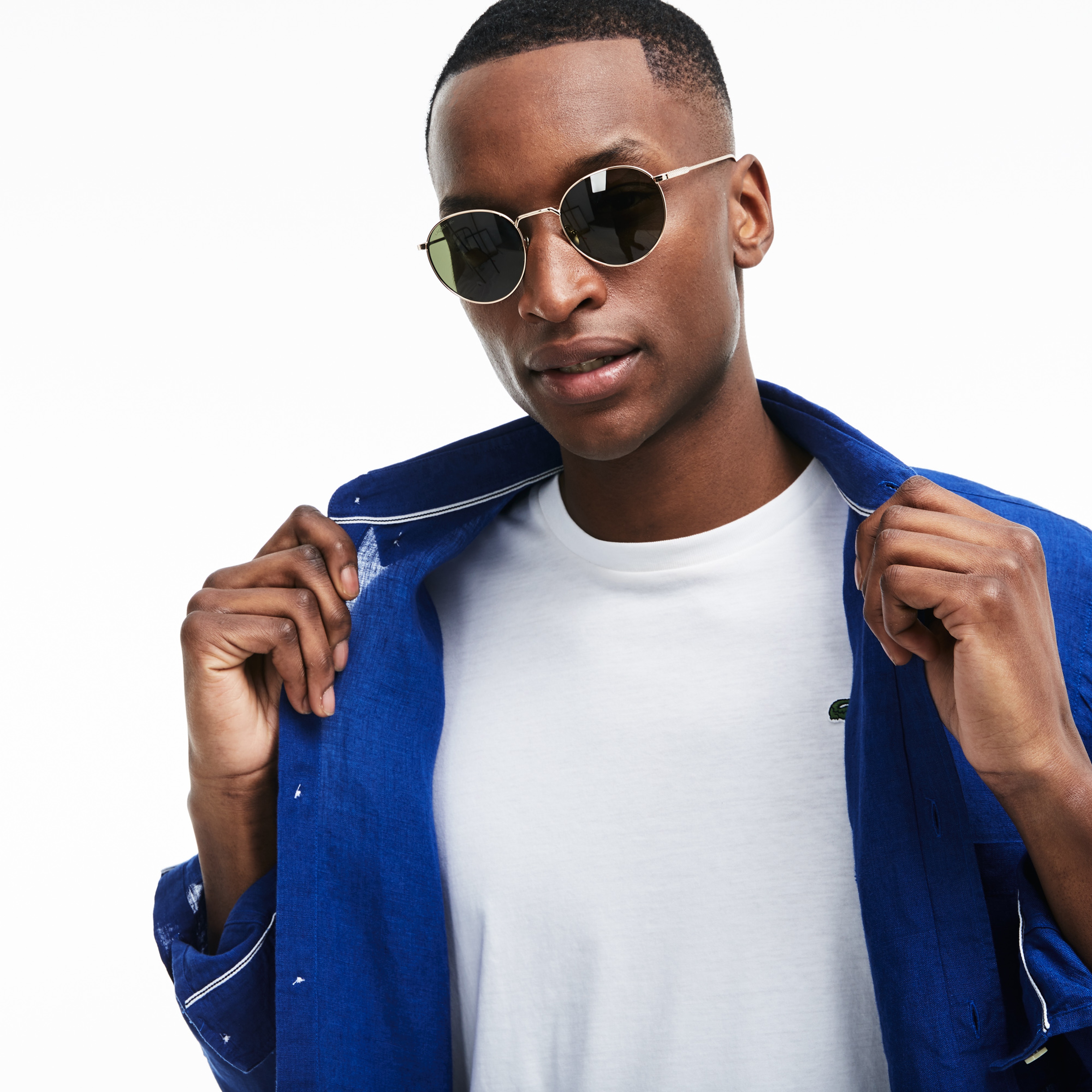 Lacoste Erkek Regular Fit Lacivert Gömlek