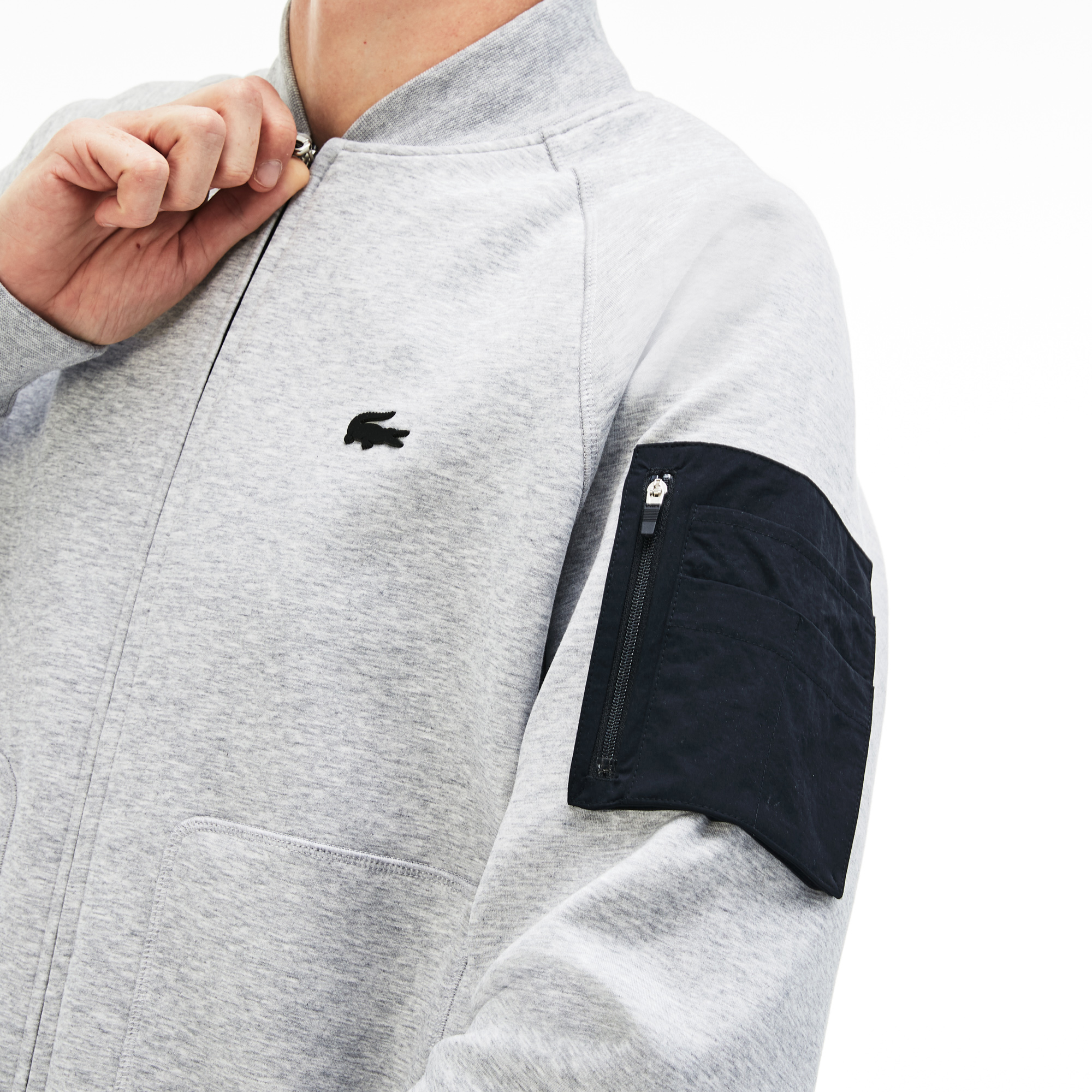 Lacoste Motion Erkek Gri Sweatshirt