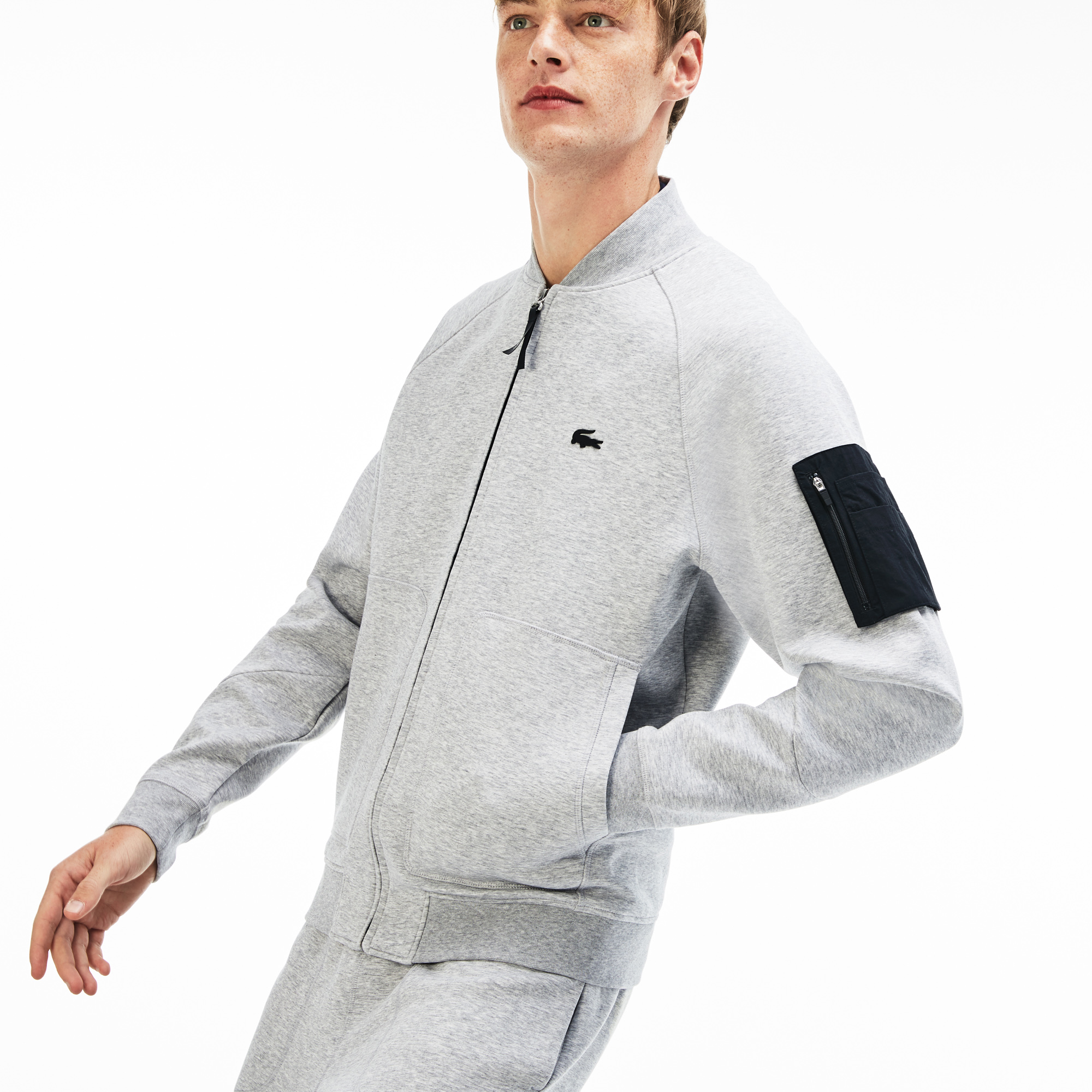 Lacoste Motion Erkek Gri Sweatshirt