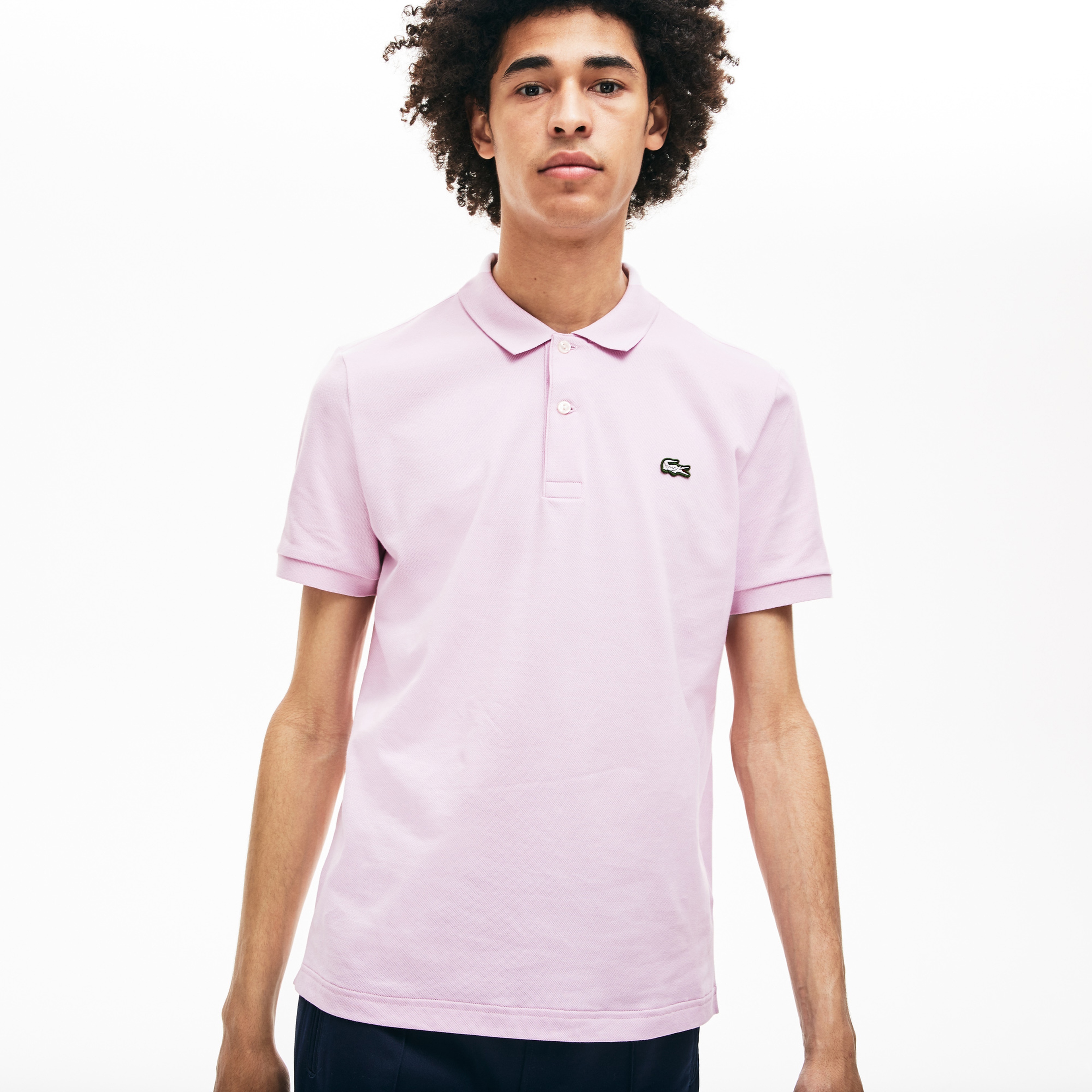 Lacoste Erkek Slim Fit Mor Polo
