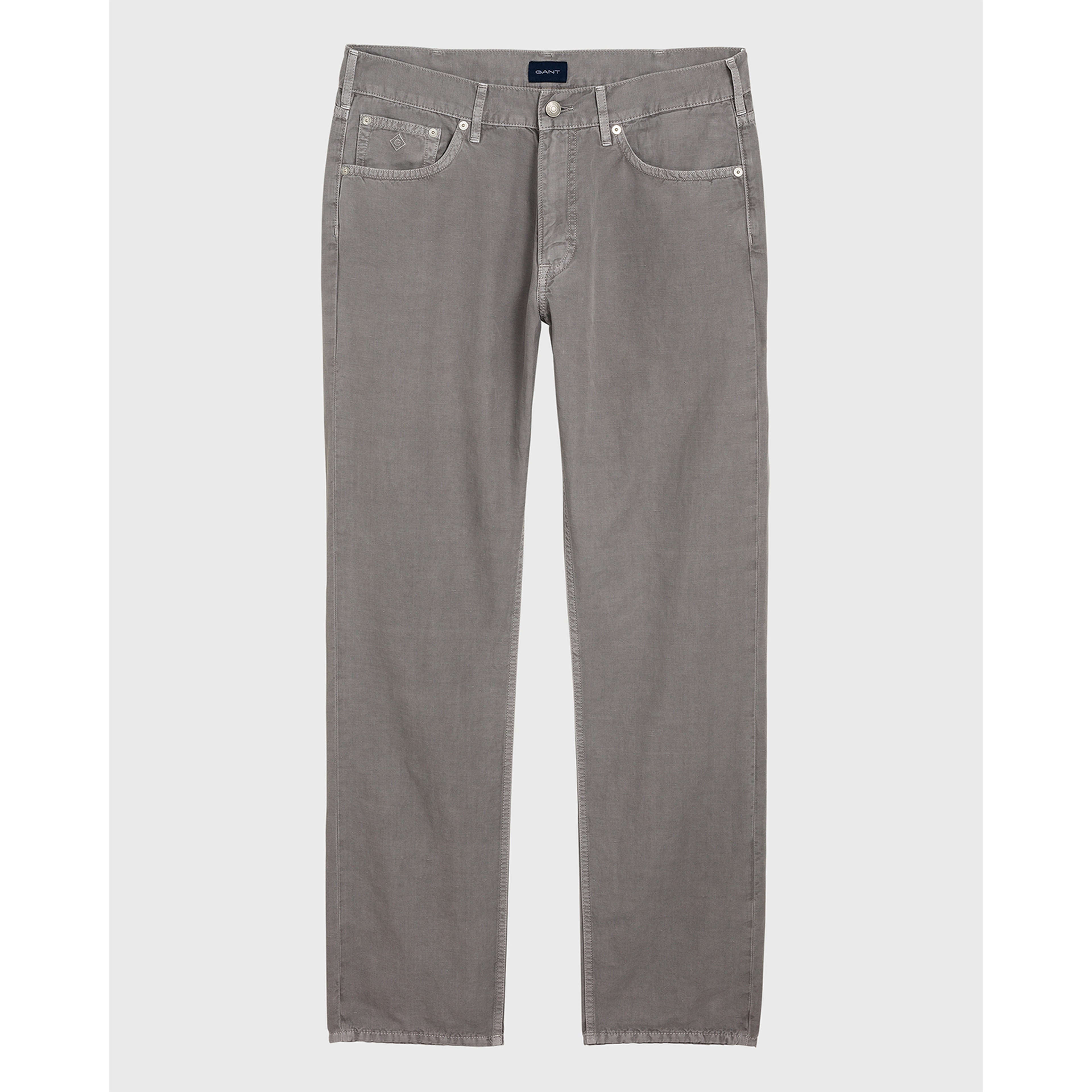 GANT Erkek Gri Regular Denim Pantolon