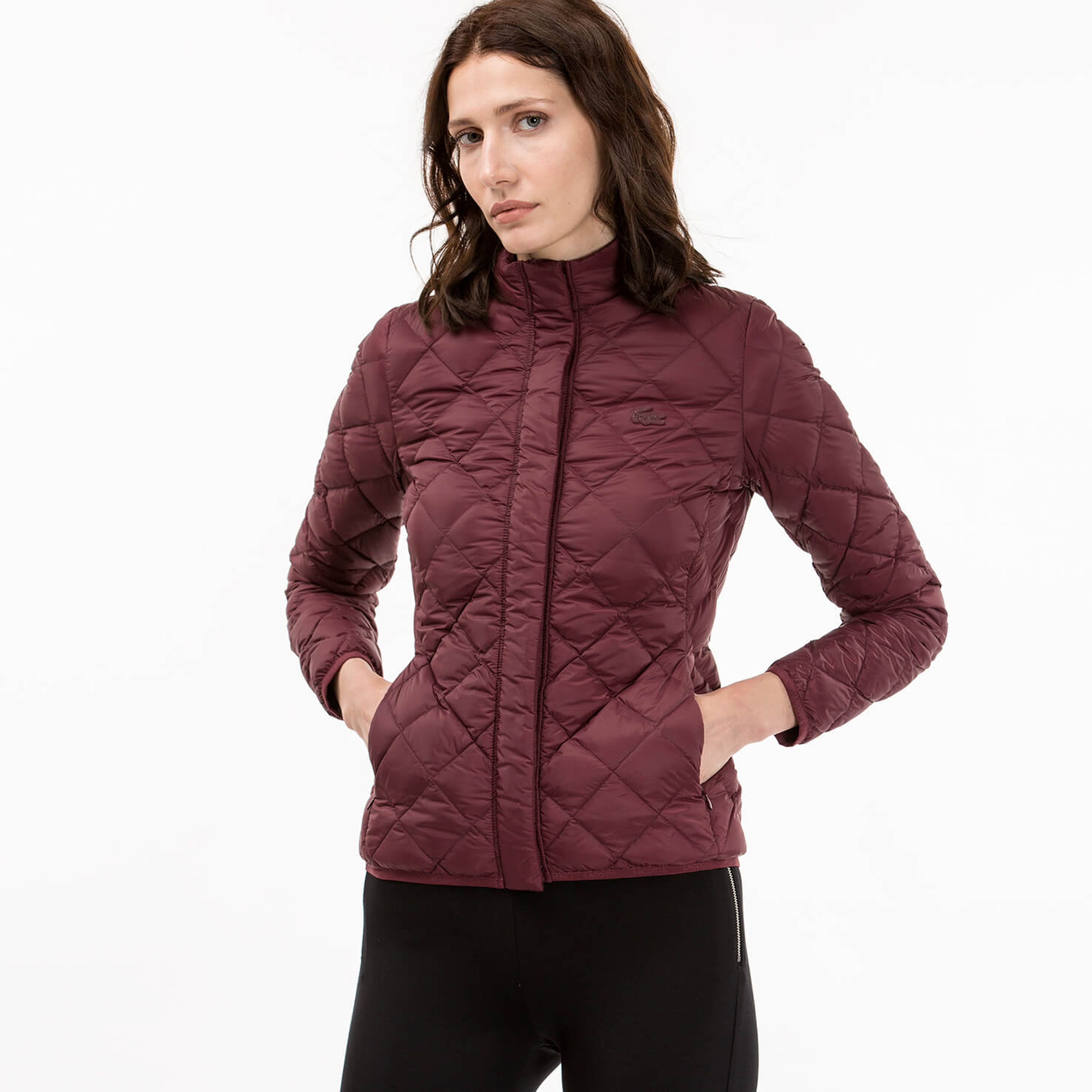 Lacoste Kadın Bordo Mont