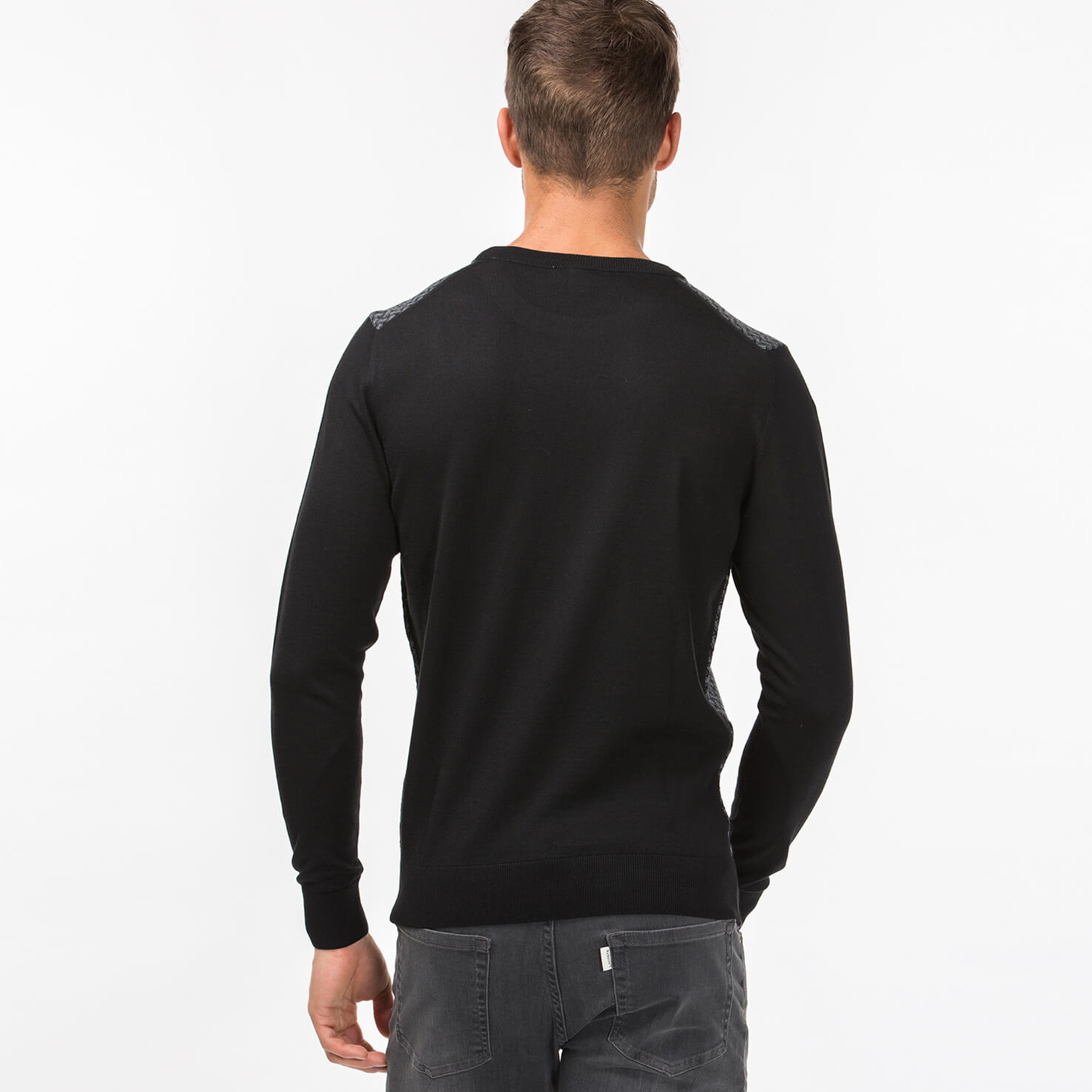 Lacoste Erkek Siyah Triko