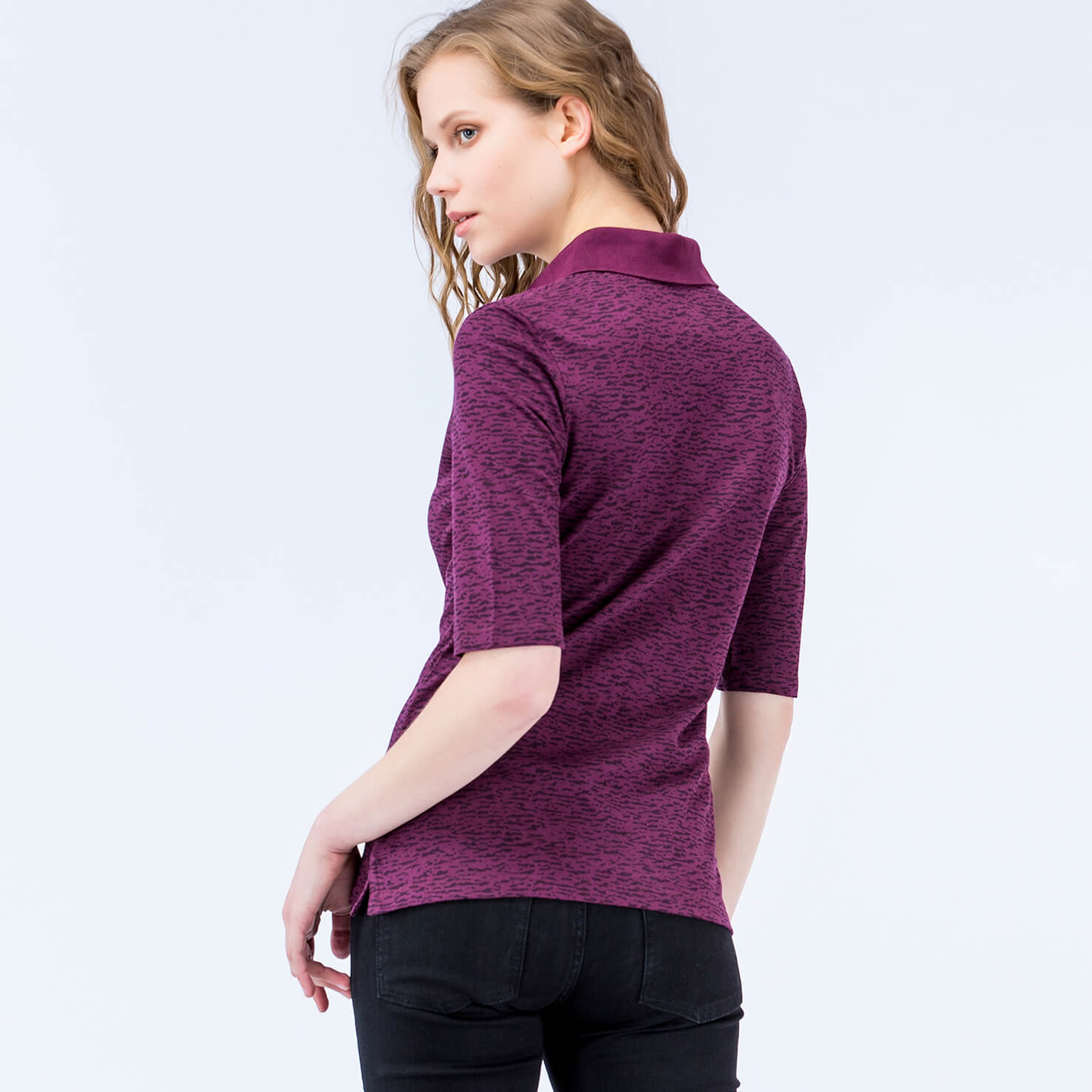 Lacoste Kadın Bordo Polo