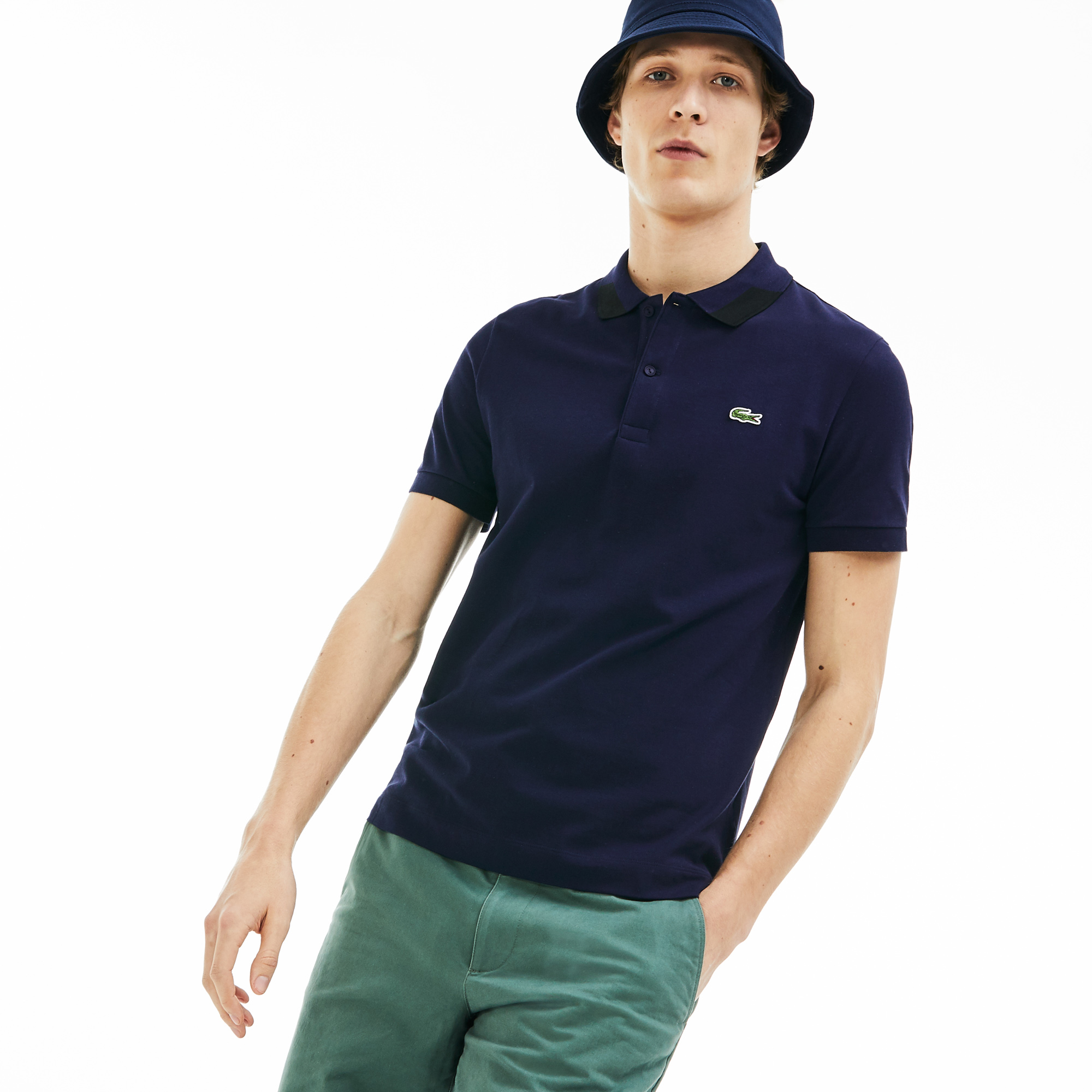 Lacoste Erkek Regular Fit Lacivert Polo