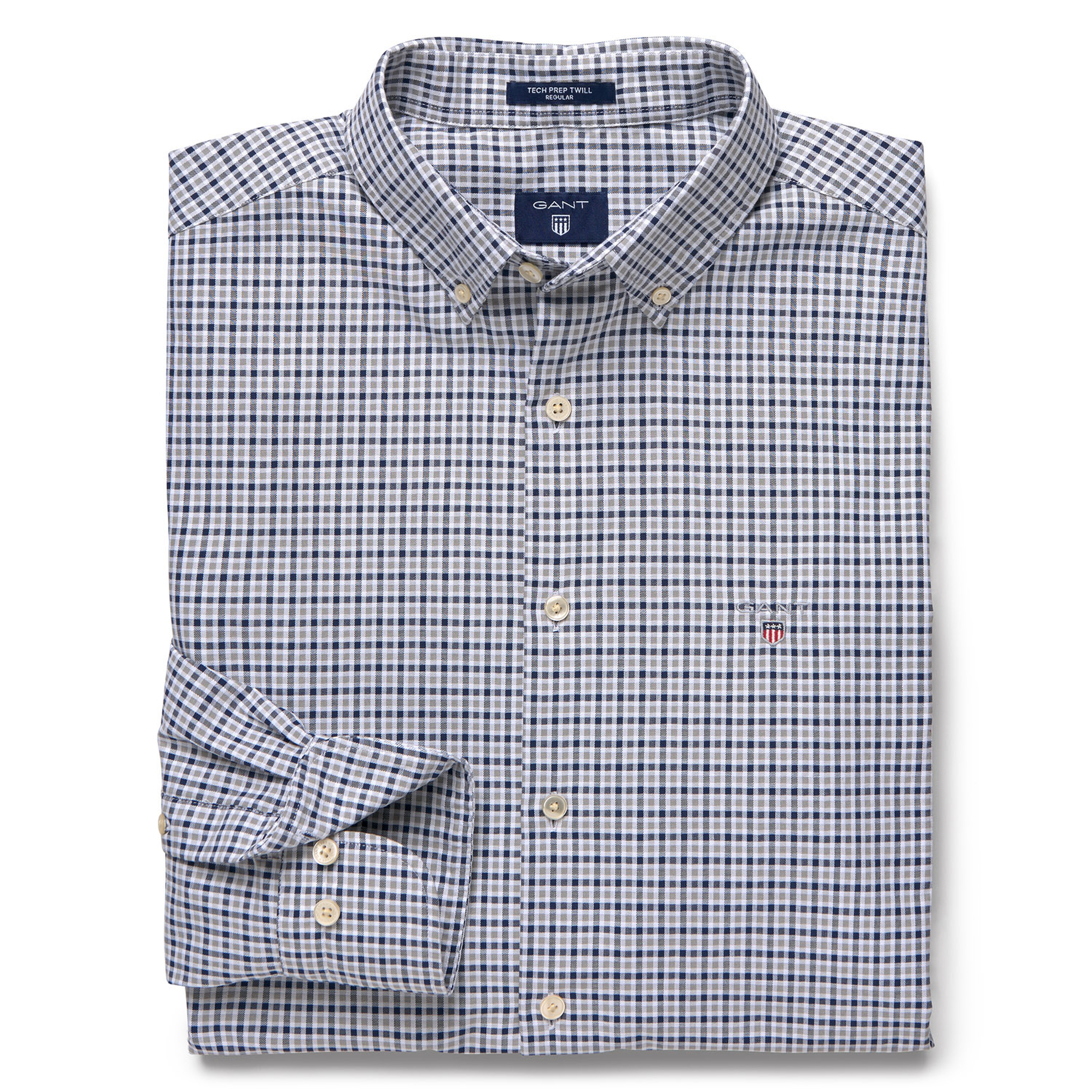 Gant Erkek Mavi Uzun Kollu Regular Fit Gömlek