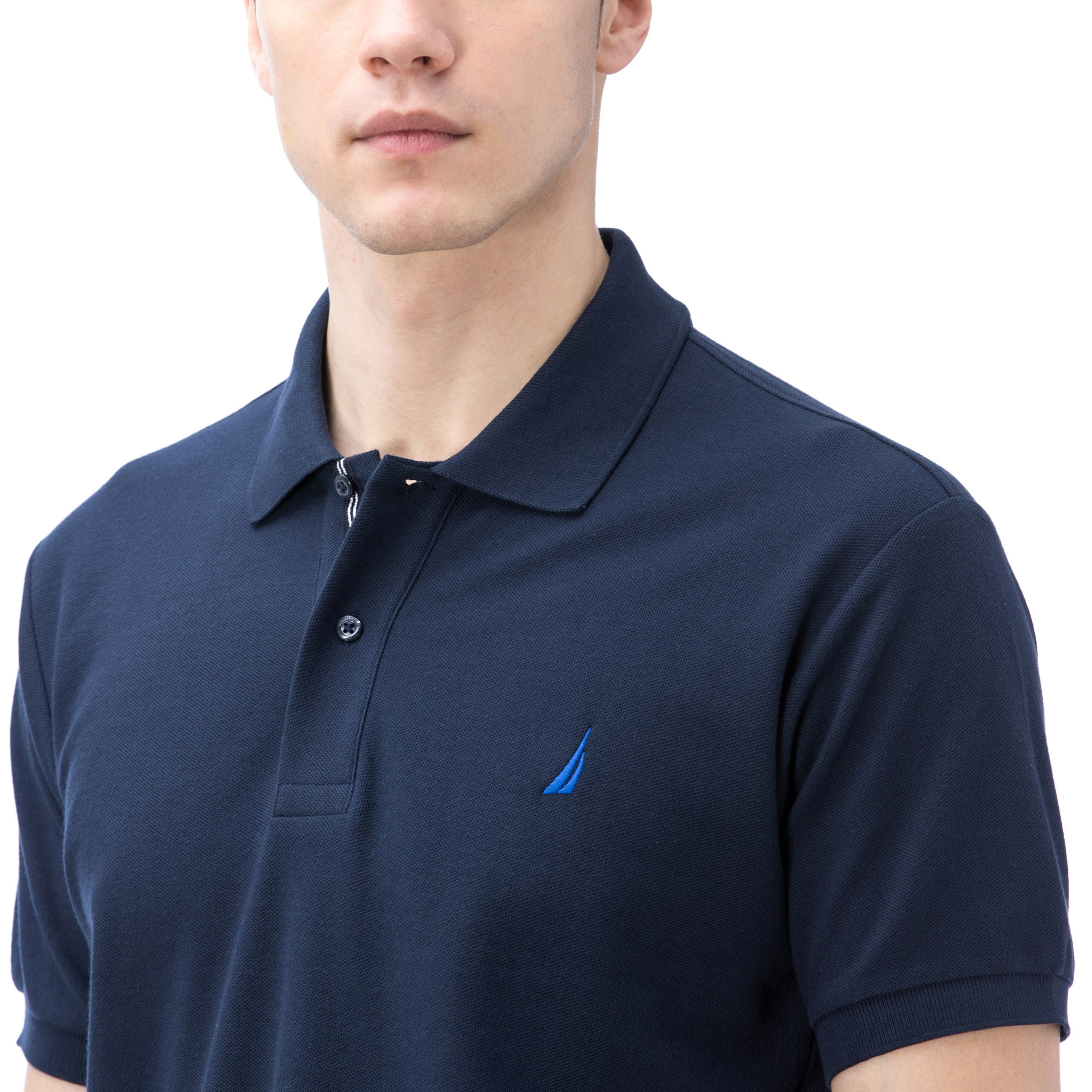 Nautica Erkek Lacivert Kısa Kollu Polo