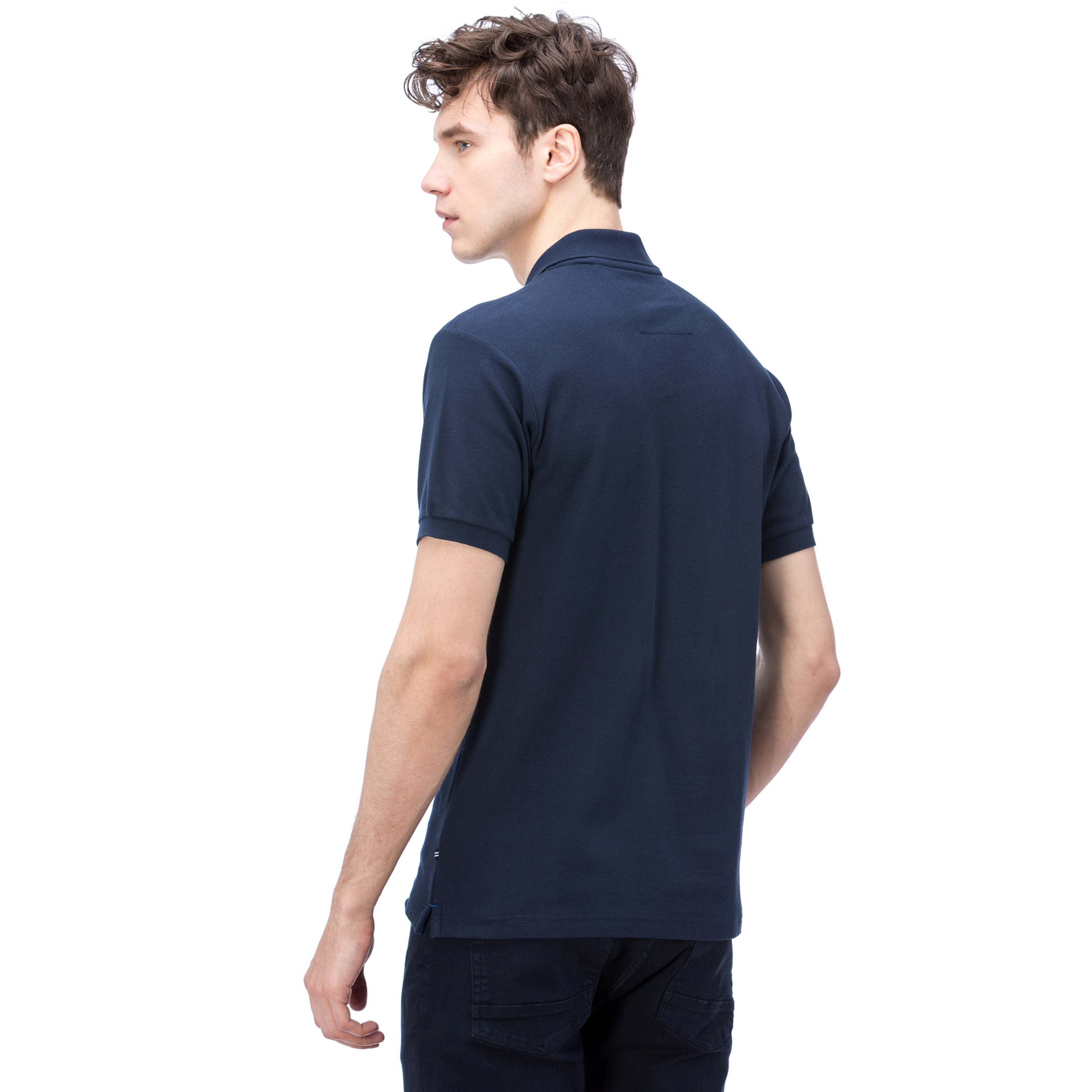 Nautica Erkek Lacivert Kısa Kollu Polo