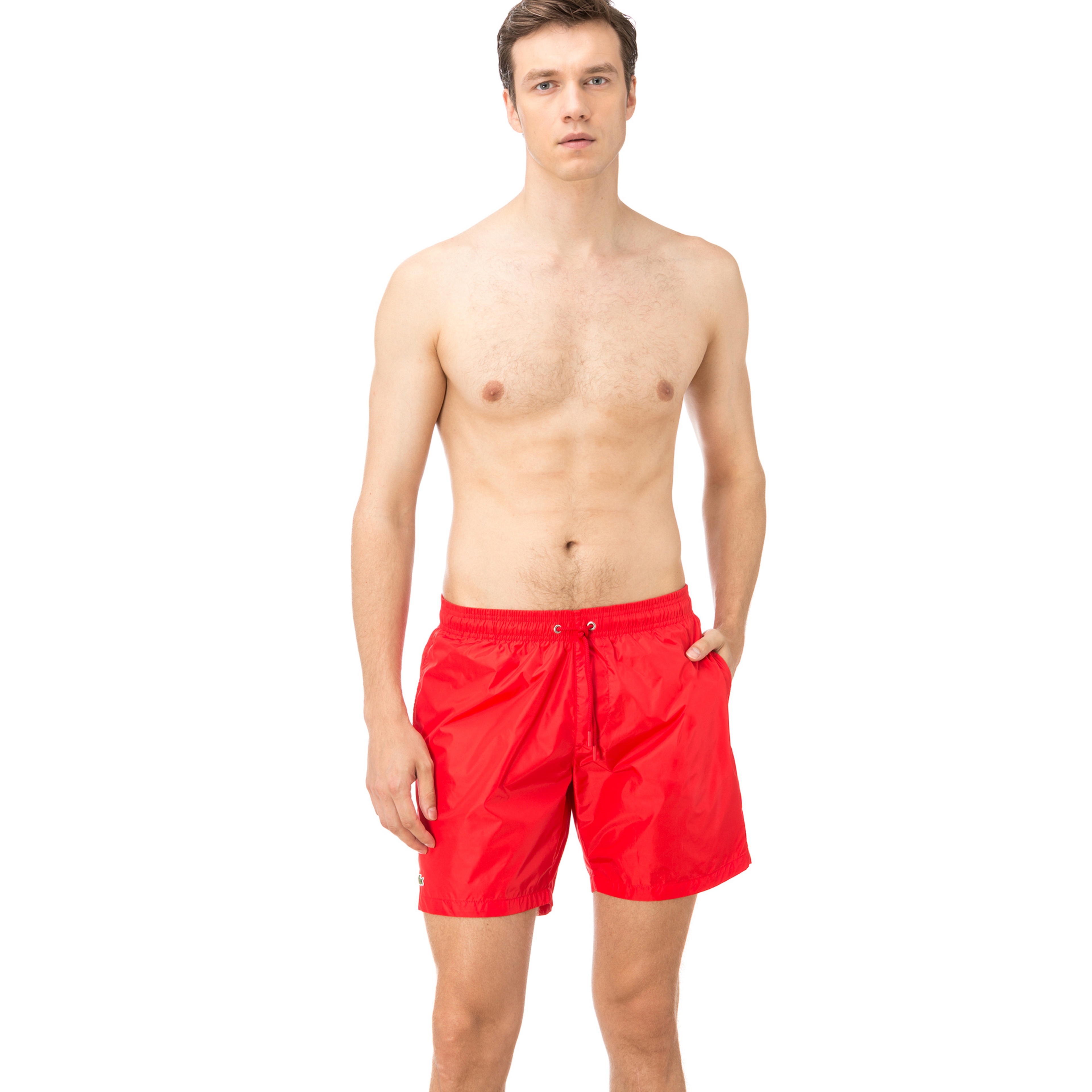 Lacoste Erkek Kırmızı Mayoşort