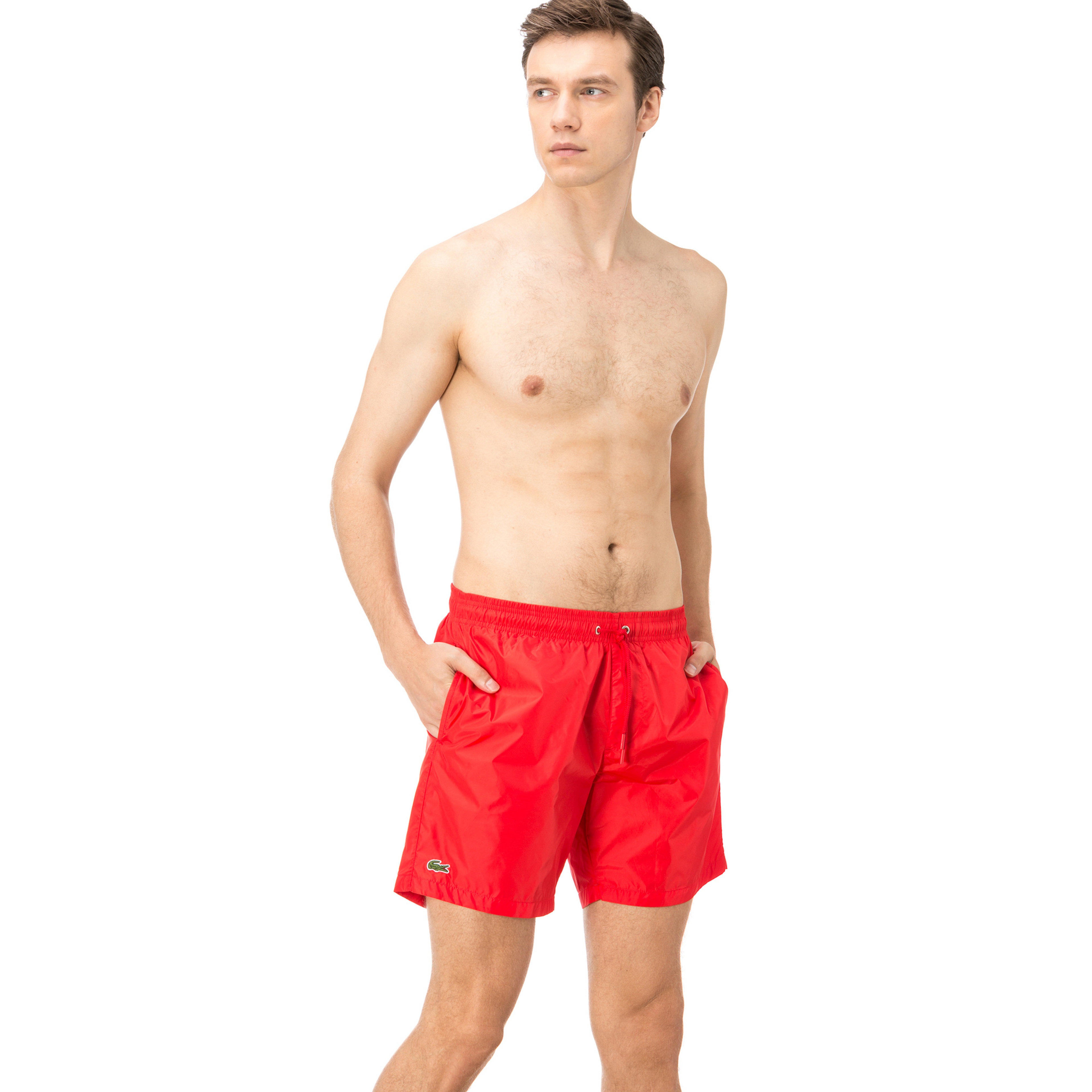 Lacoste Erkek Kırmızı Mayoşort