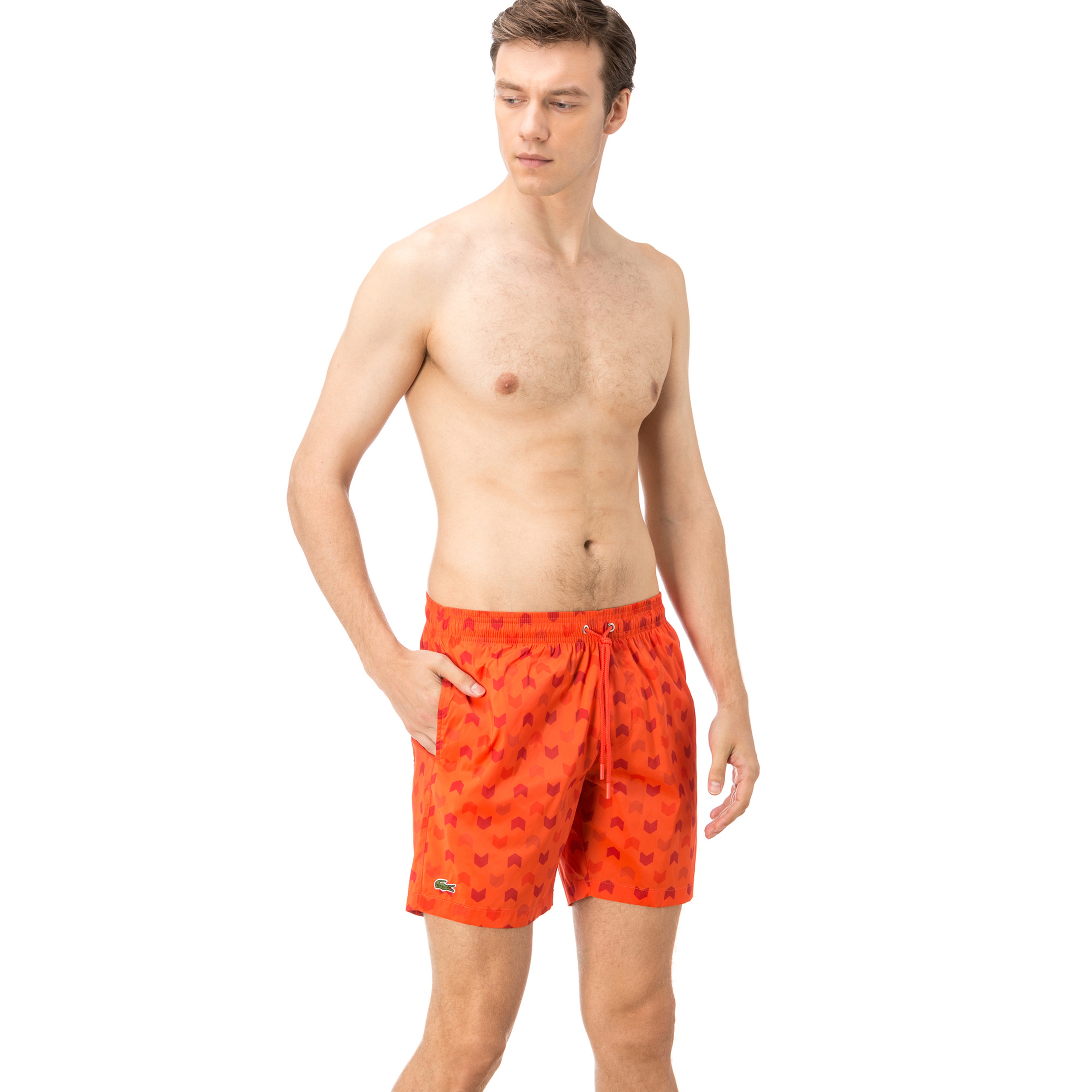Lacoste Erkek Turuncu Mayo Şort