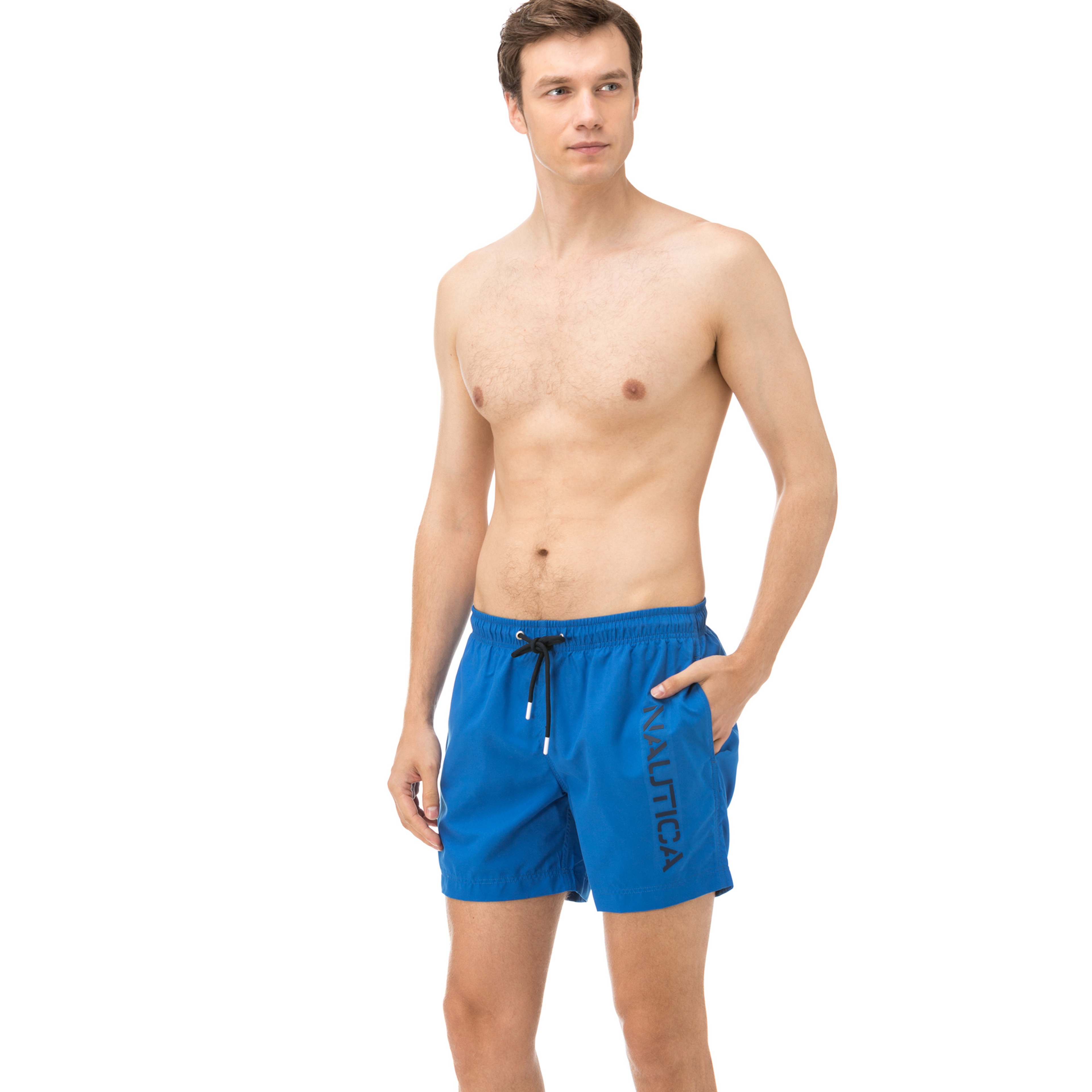 Nautica Erkek Mavi Kısa Mayo Şort