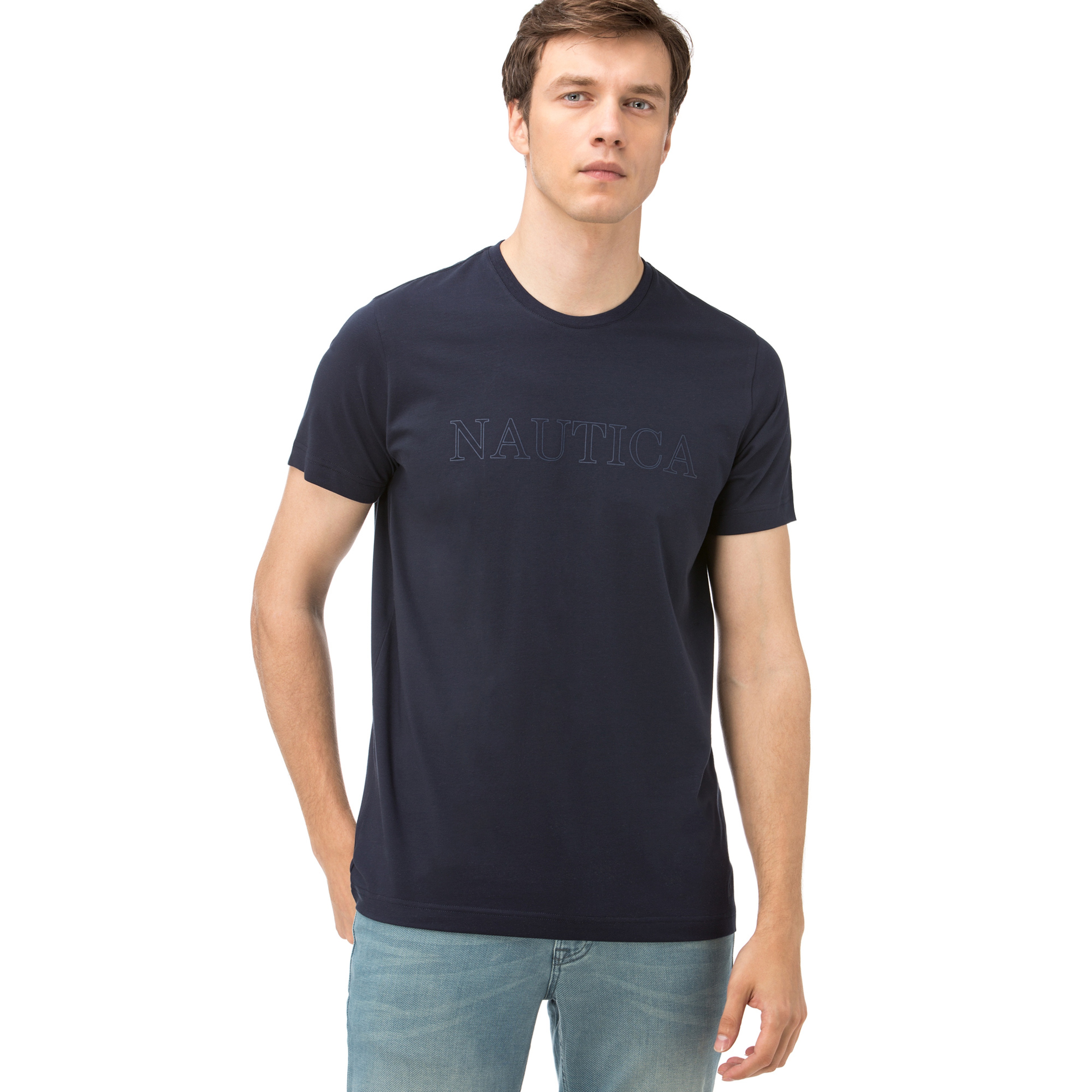 Nautica Erkek Lacivert T-Shirt