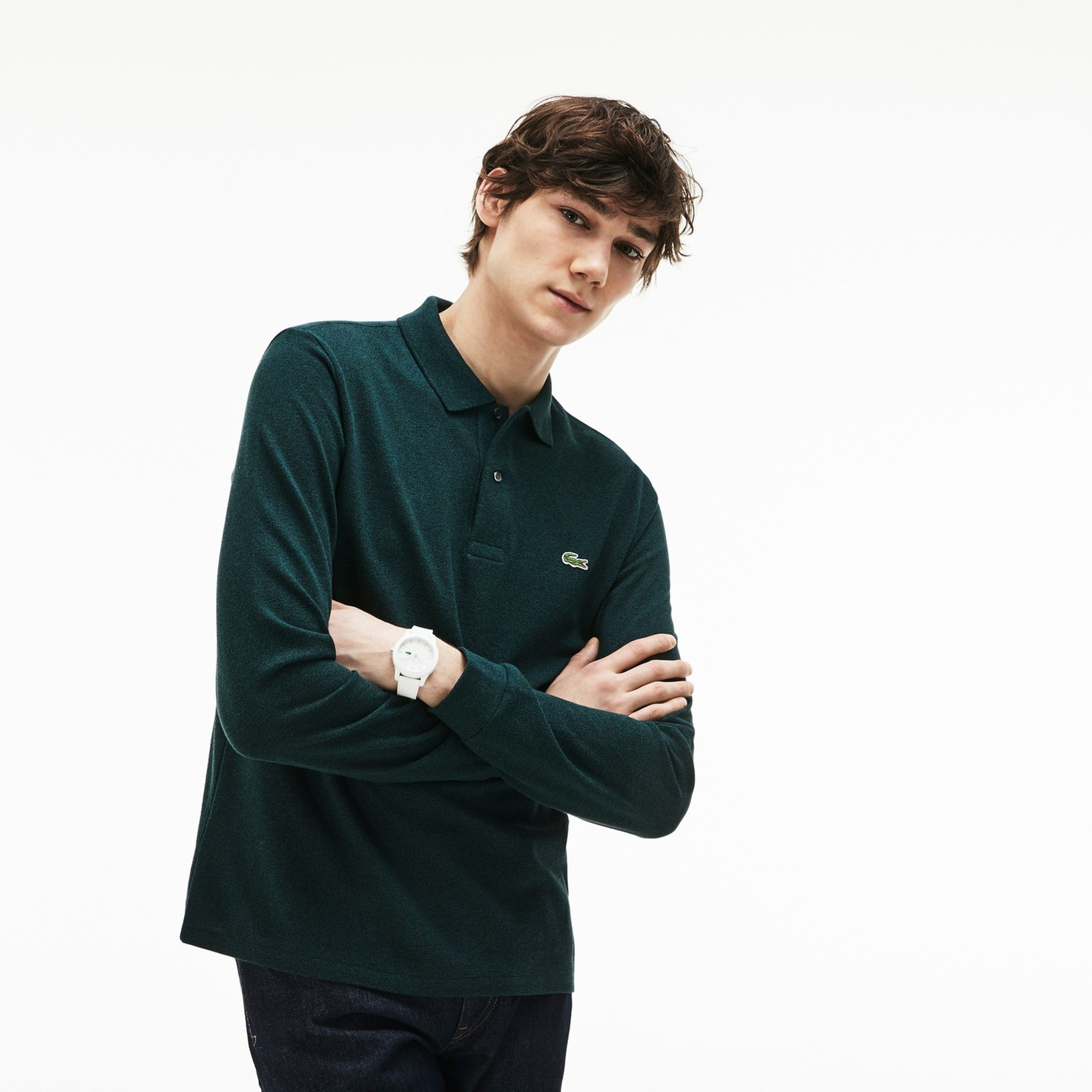 Lacoste Erkek Klasik Fit Yeşil Polo