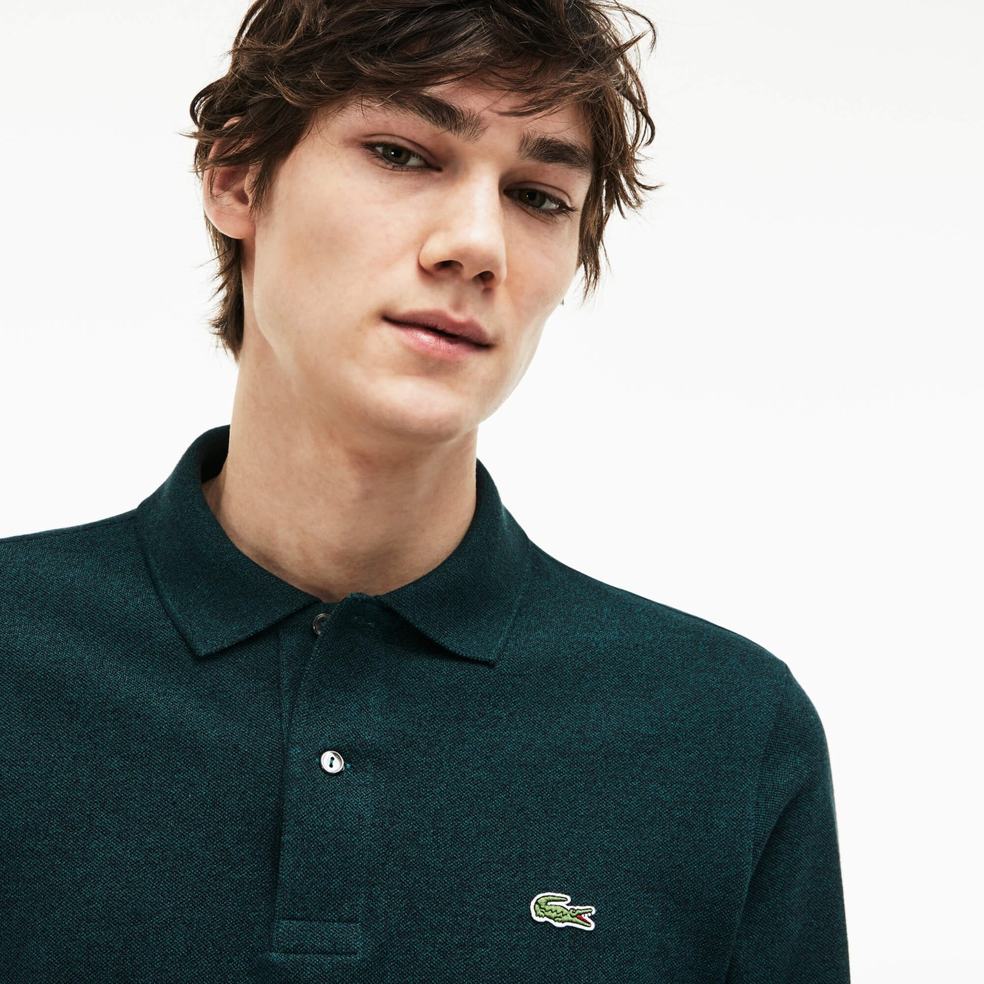 Lacoste Erkek Klasik Fit Yeşil Polo