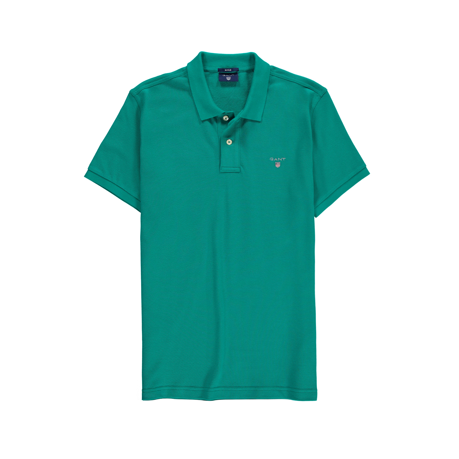 Gant Erkek Yeşil Regular Fit Piqué Polo