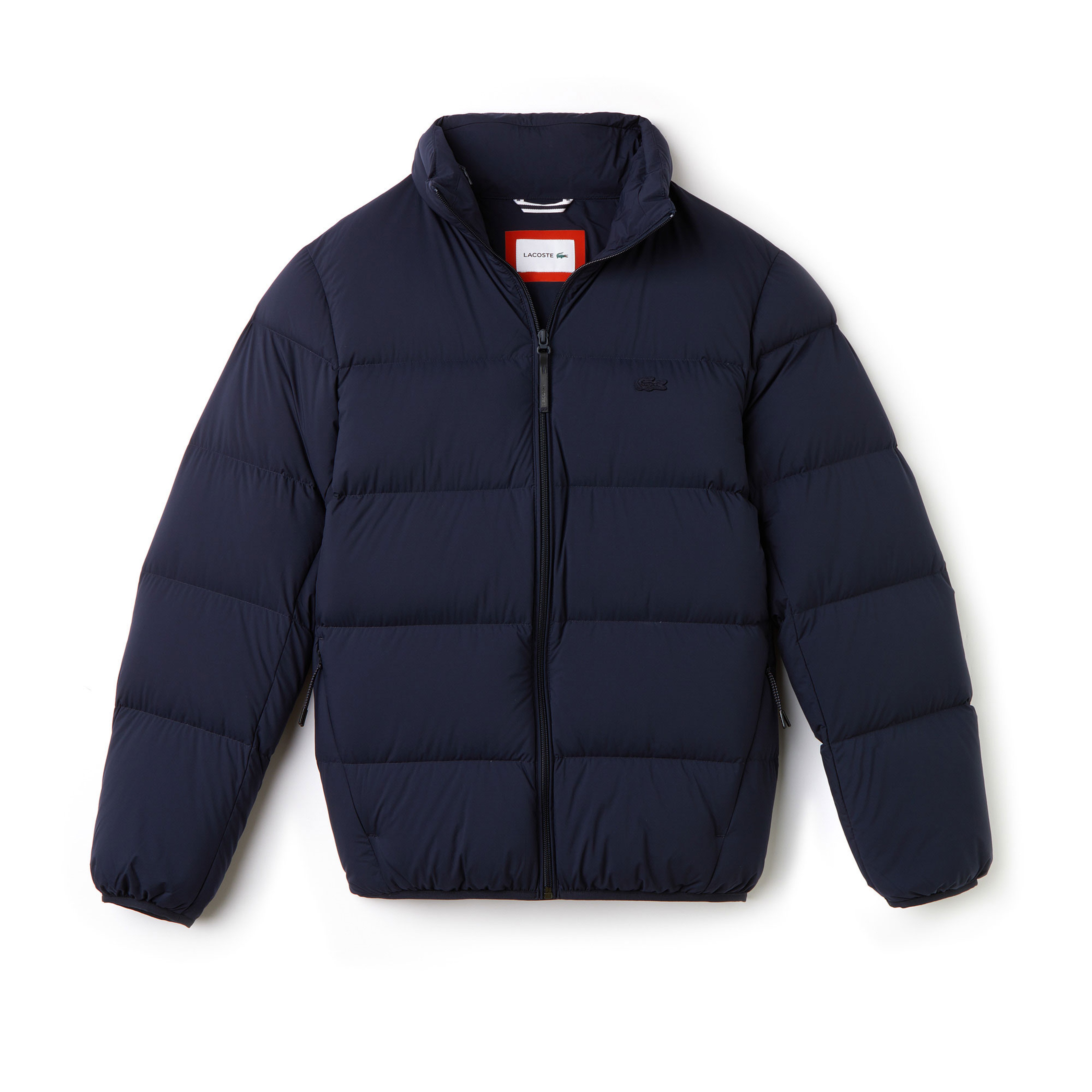 Lacoste Erkek Lacivert Kapitone Mont