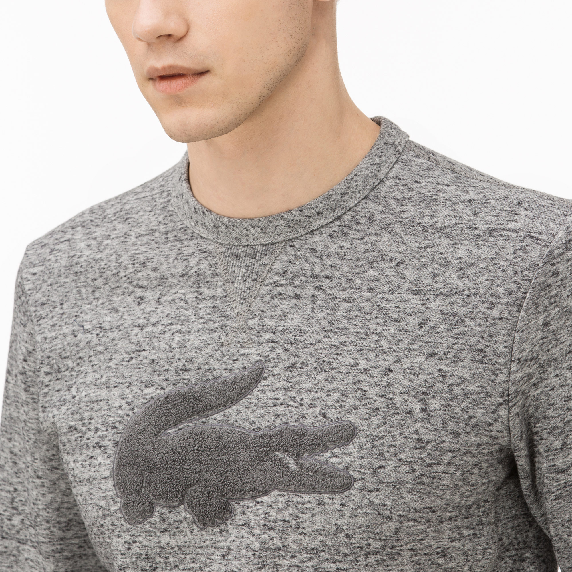 Lacoste Erkek Gri Sweatshirt