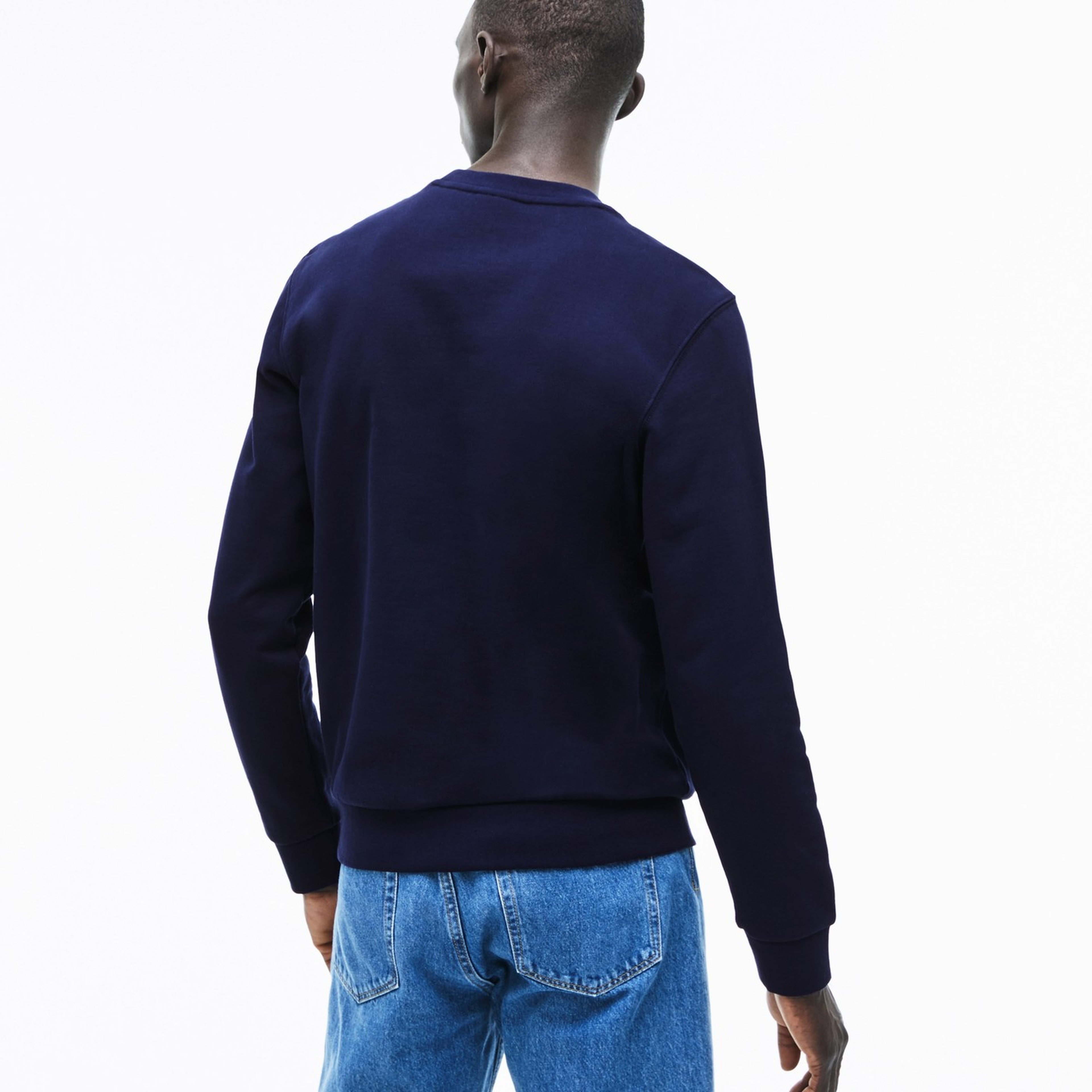 Lacoste Erkek Lacivert Sweatshirt