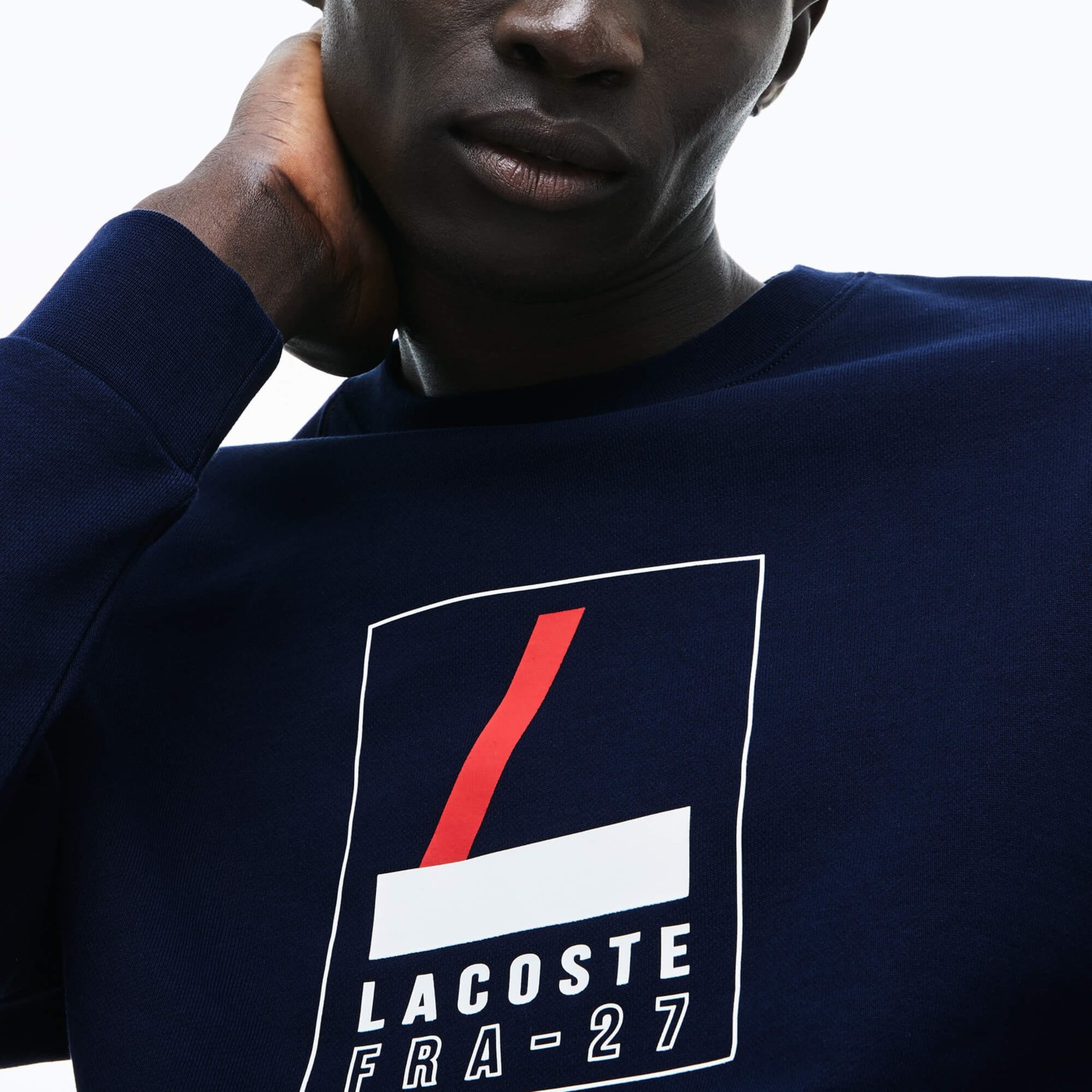 Lacoste Erkek Lacivert Sweatshirt