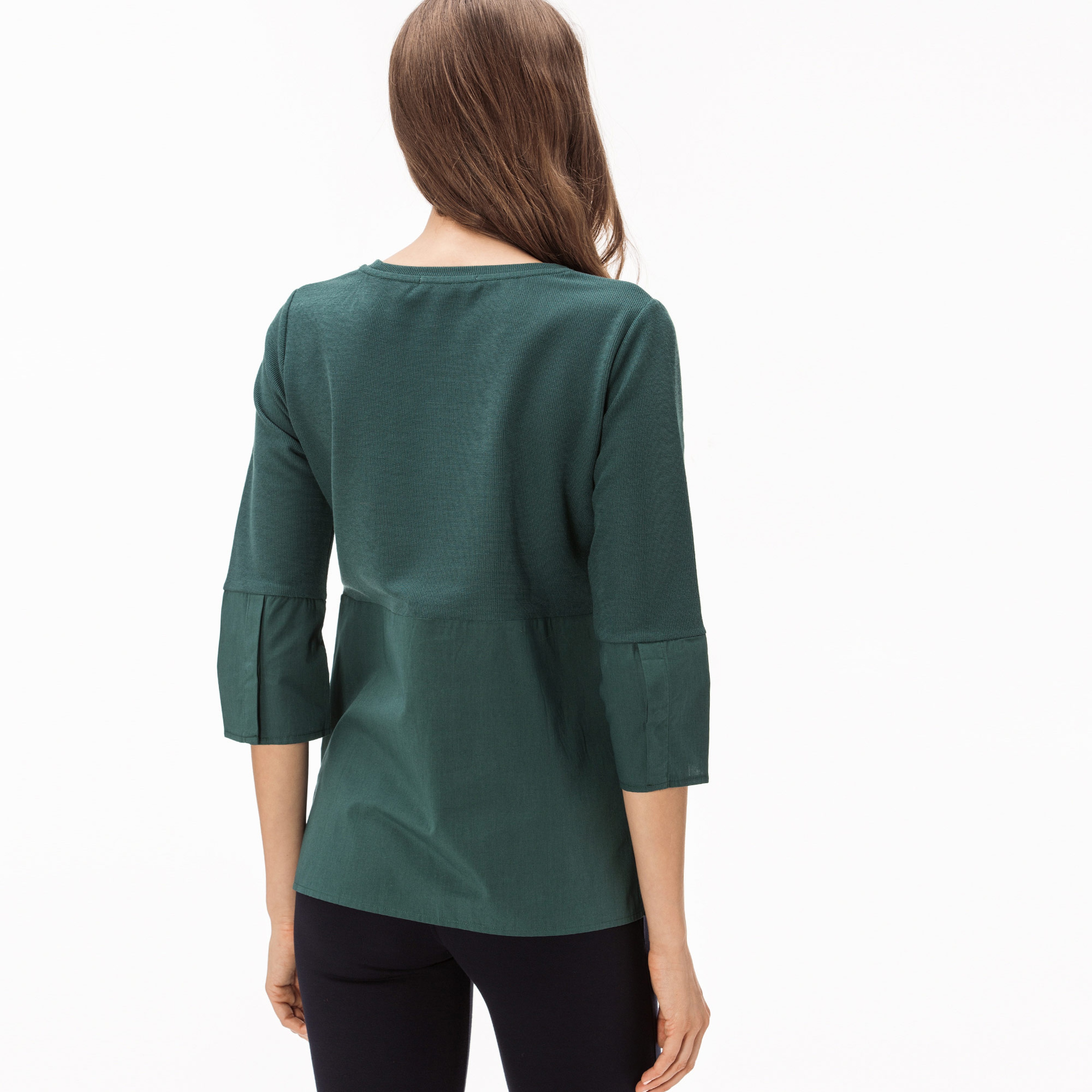 Lacoste Kadın Yeşil Bluz