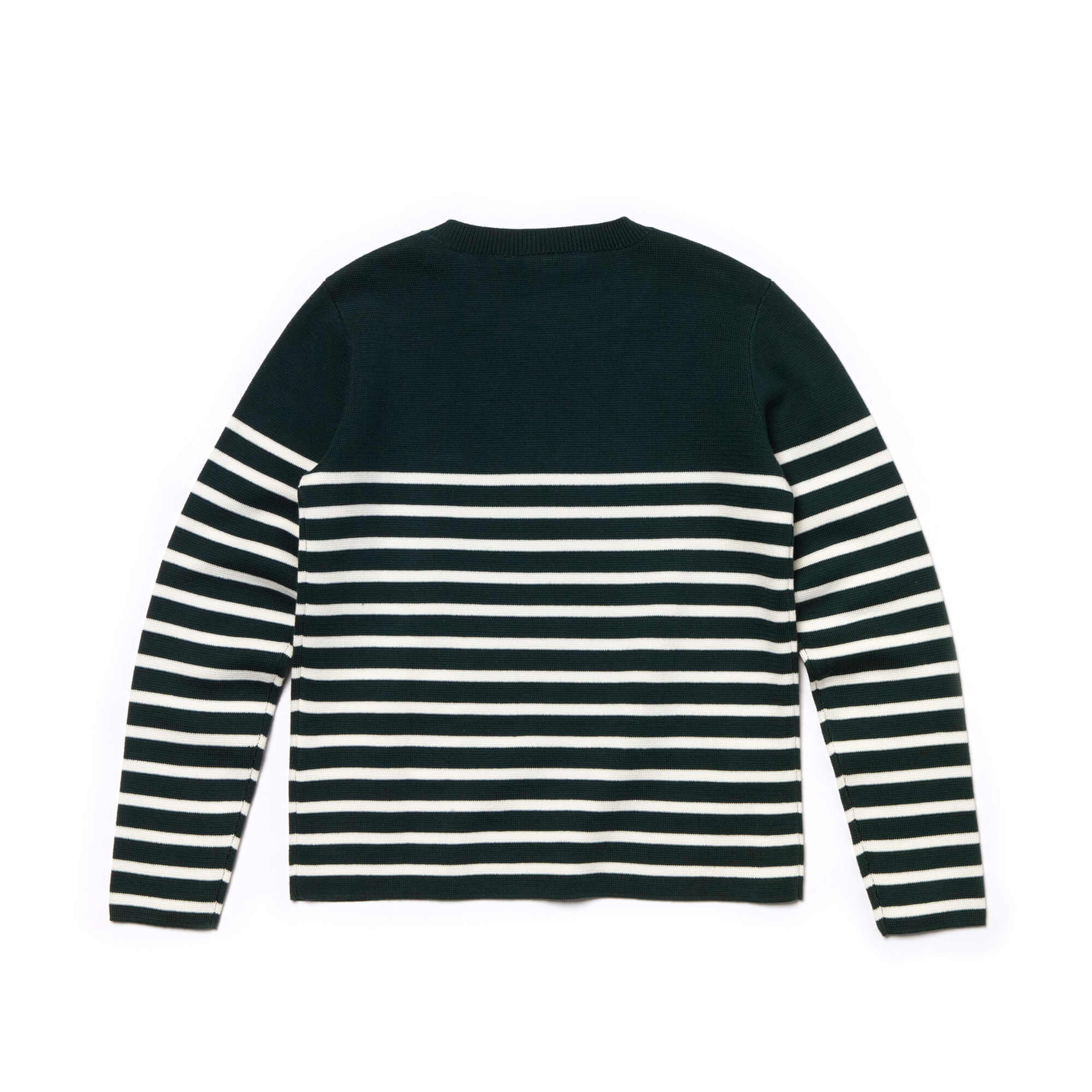 Lacoste Çocuk Yeşil-Beyaz Bisiklet Yaka Triko