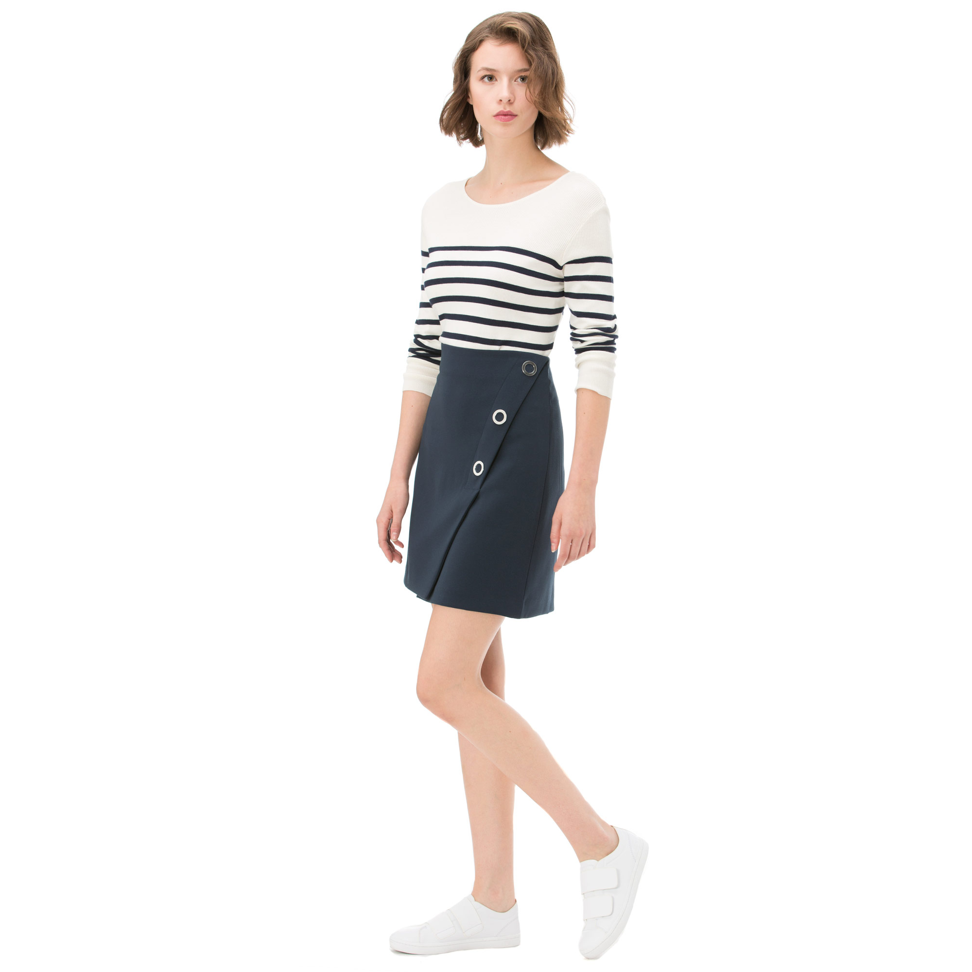 NAUTICA KADIN LACİVERT ETEK