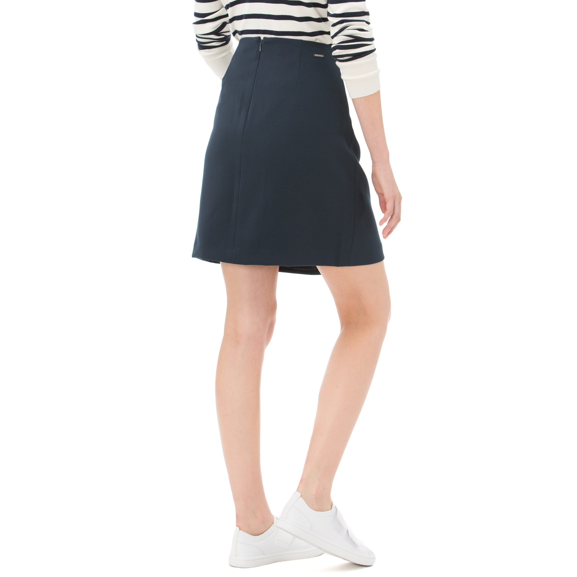 NAUTICA KADIN LACİVERT ETEK