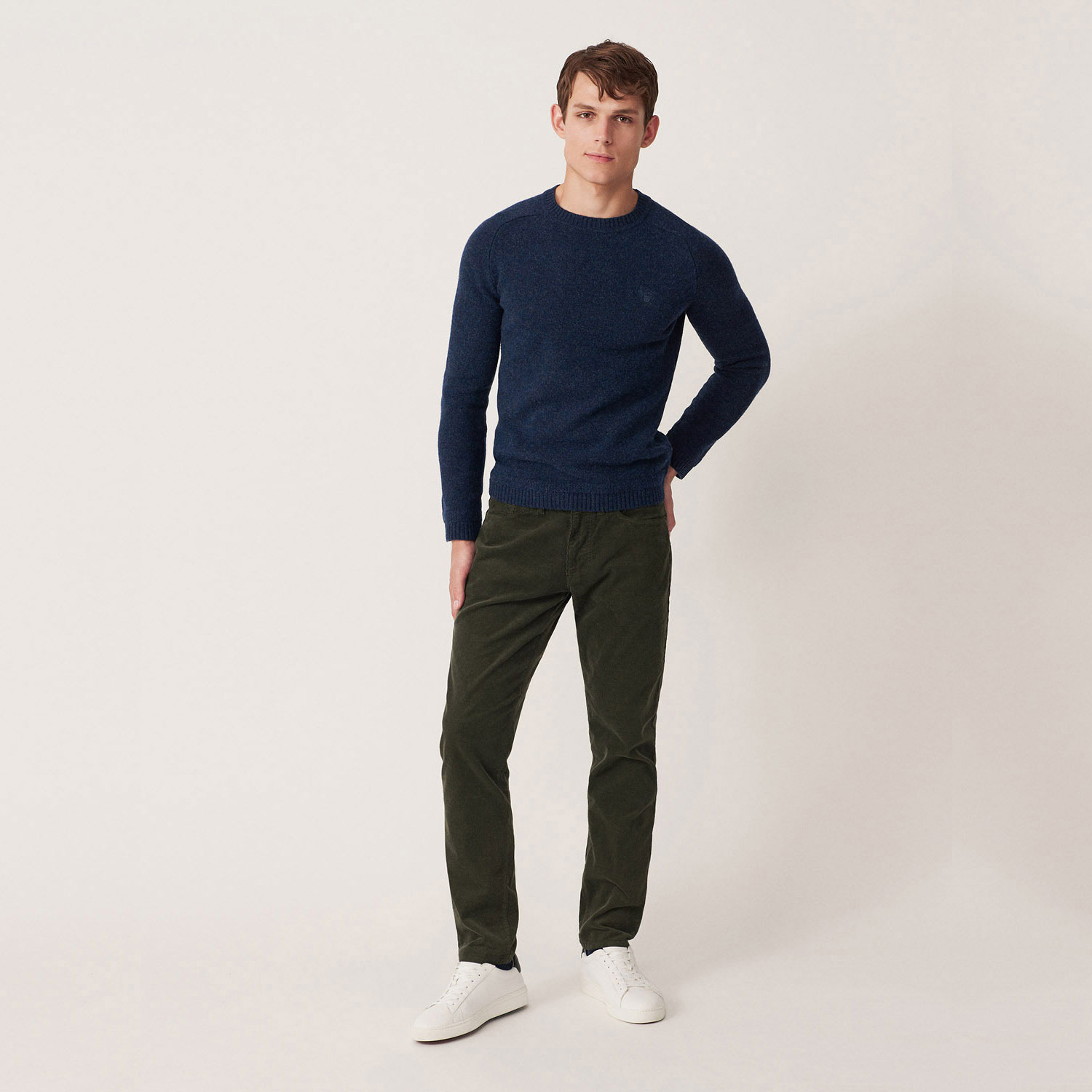 Erkek Yeşil Slim Pantolon Pantolon