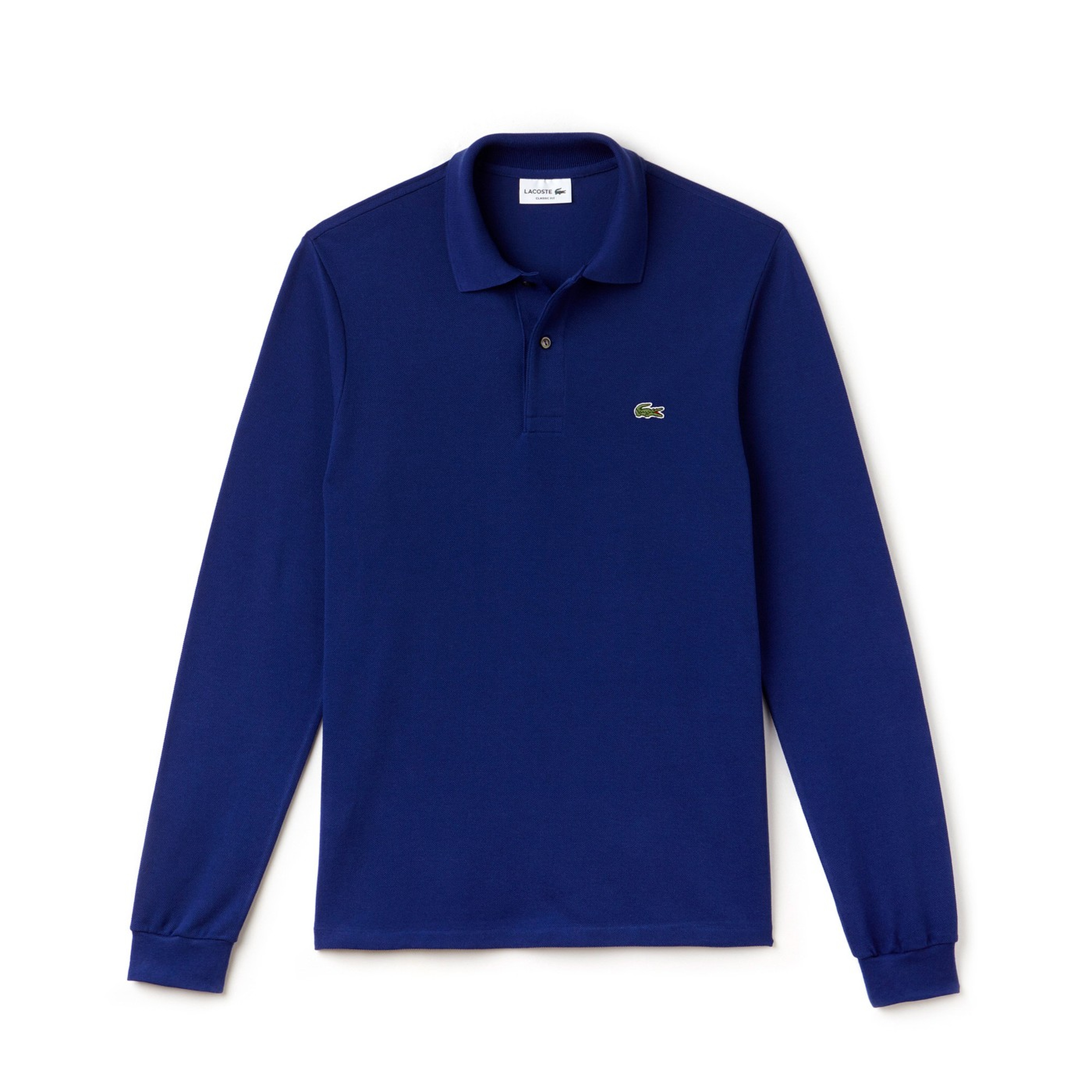 Lacoste Erkek Klasik Fit Uzun Kollu Lacivert Polo
