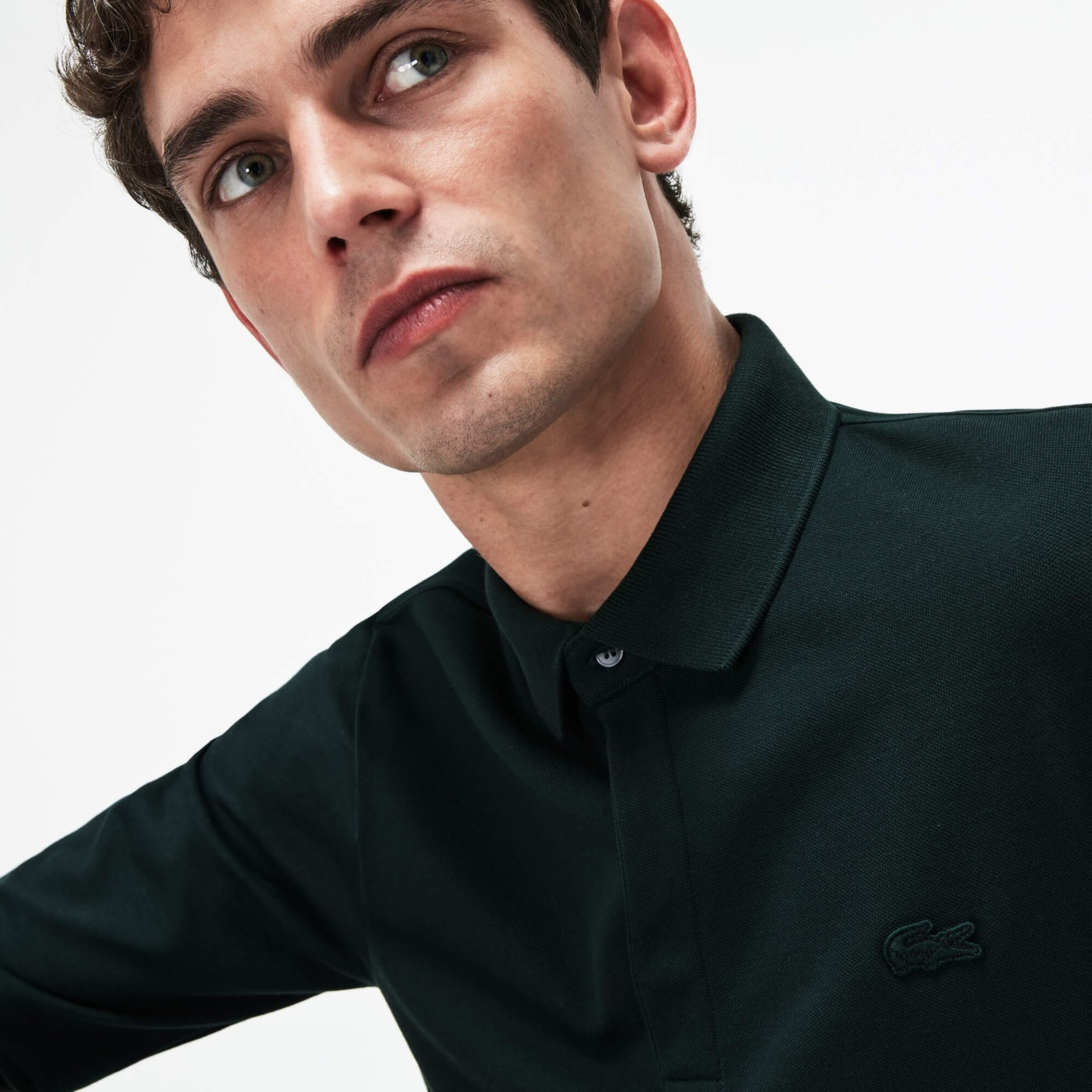 Lacoste Erkek Yeşil Regular Fit Polo