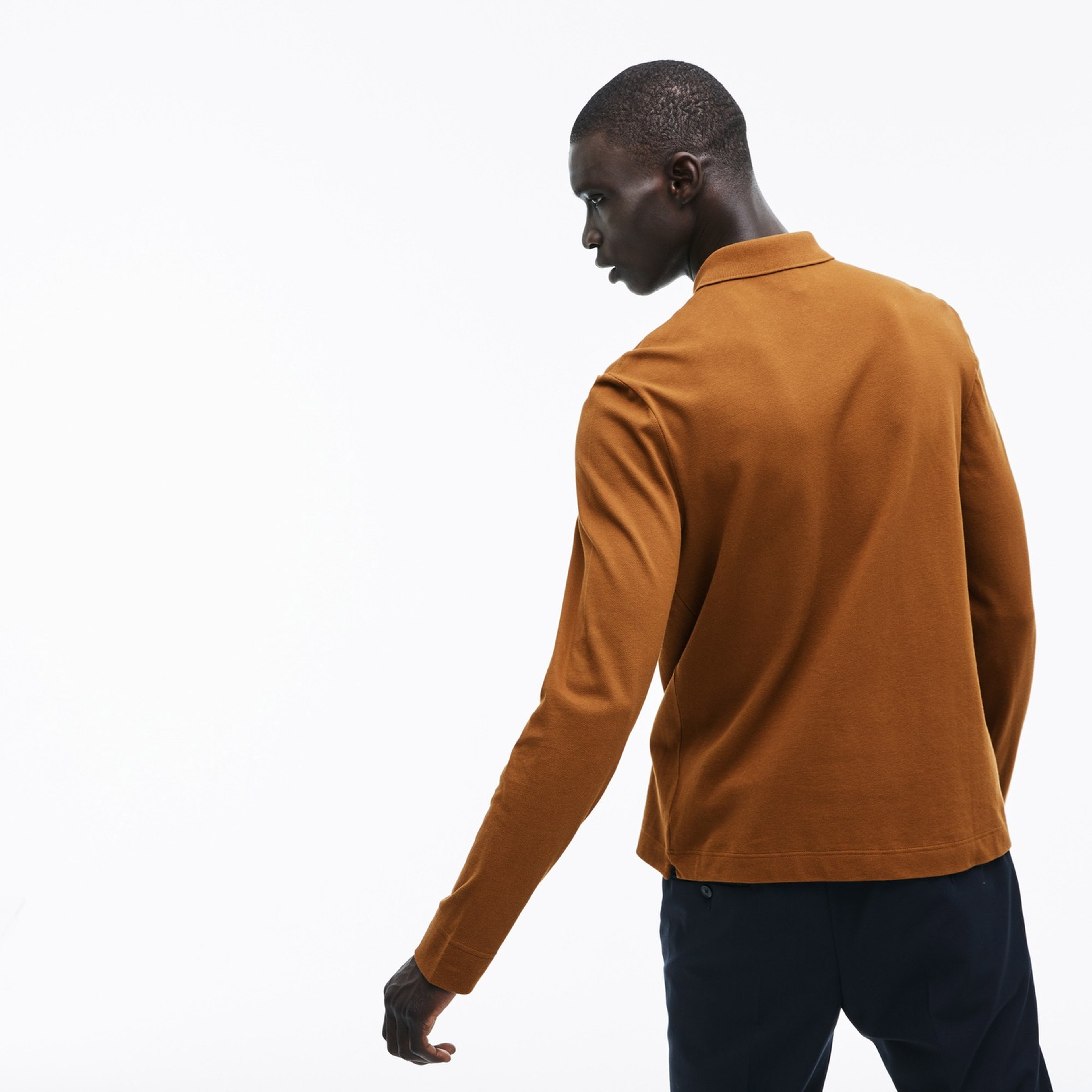 Lacoste Erkek Kahverengi Regular Fit Polo