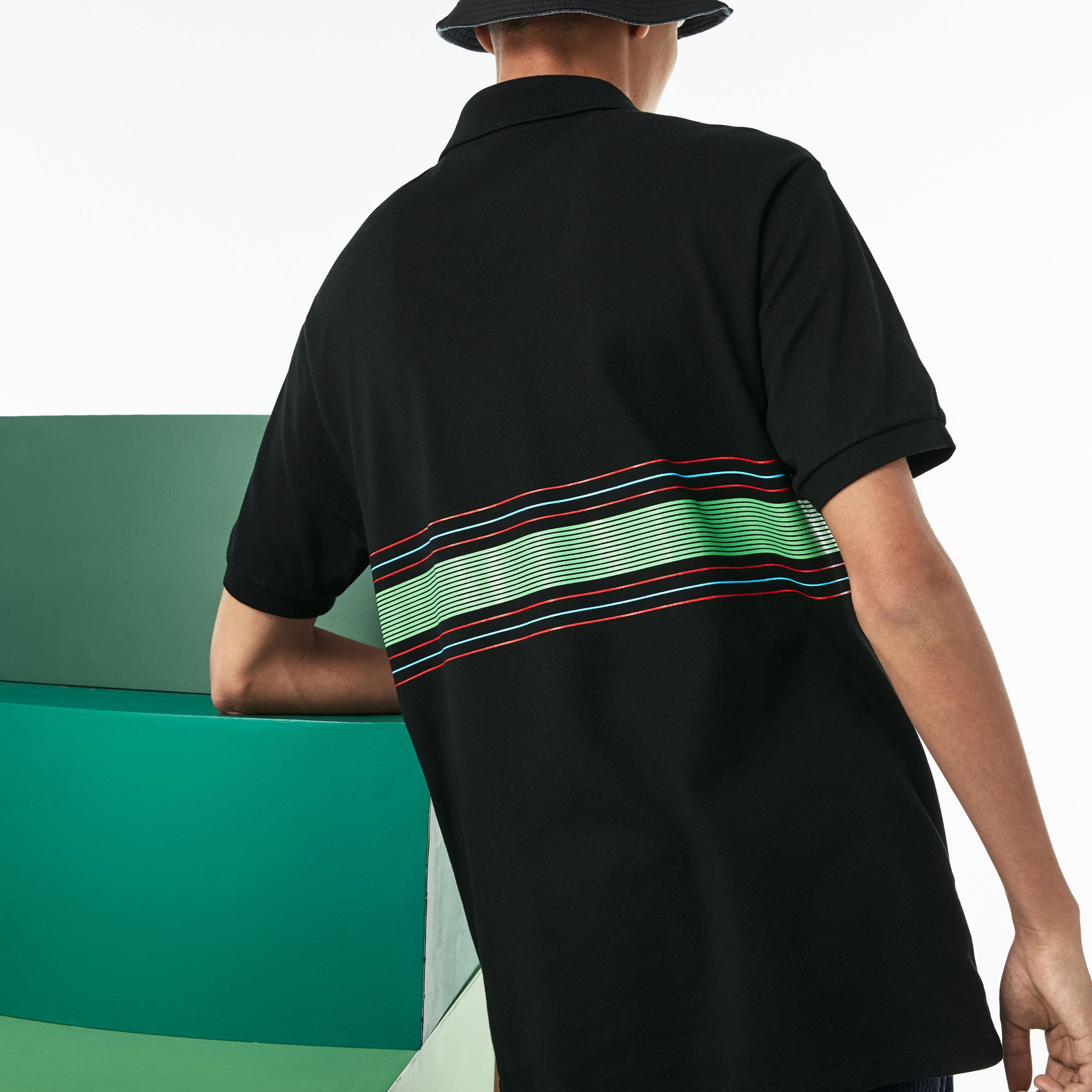 Lacoste Fashion Show Erkek Regular Fit Siyah Polo