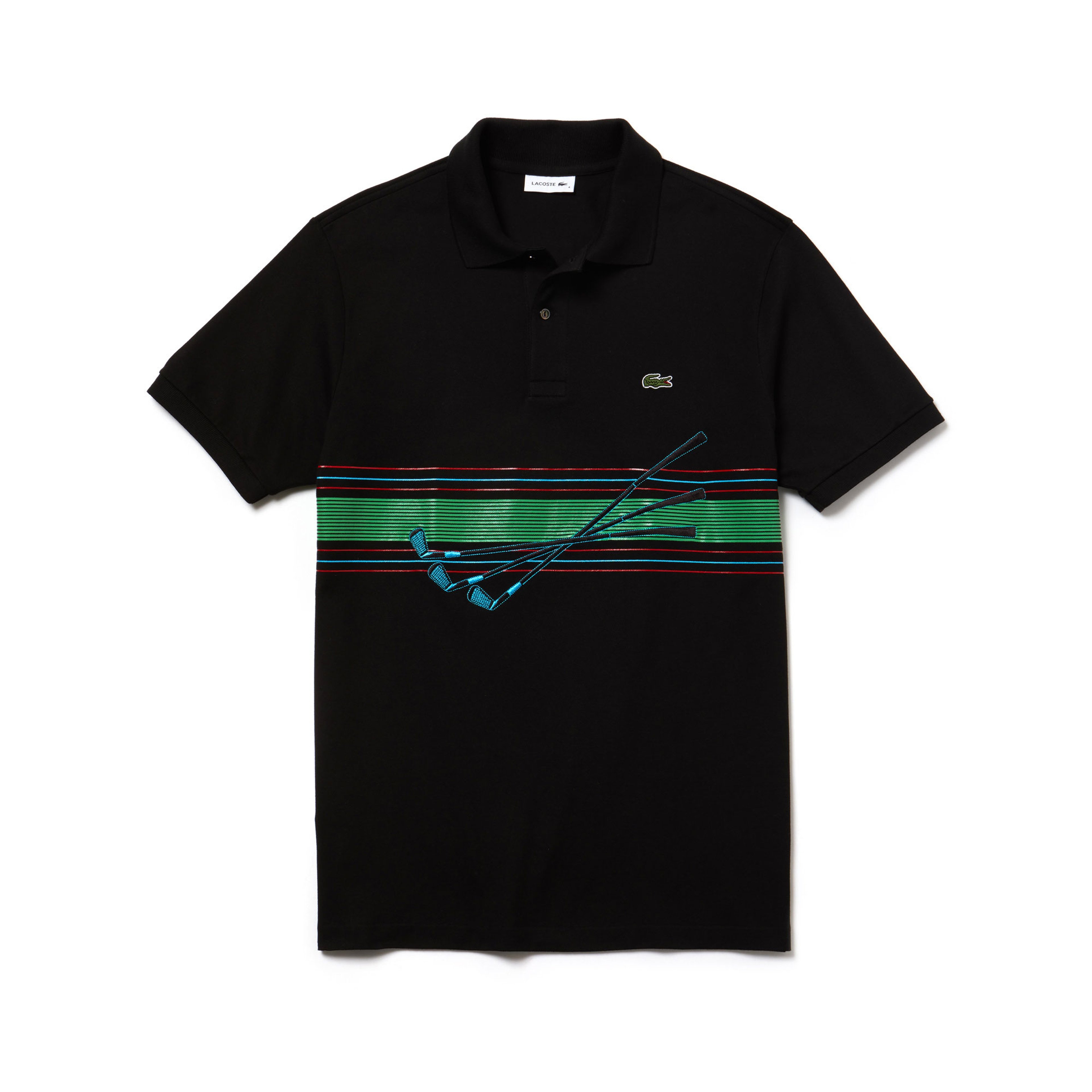 Lacoste Fashion Show Erkek Regular Fit Siyah Polo