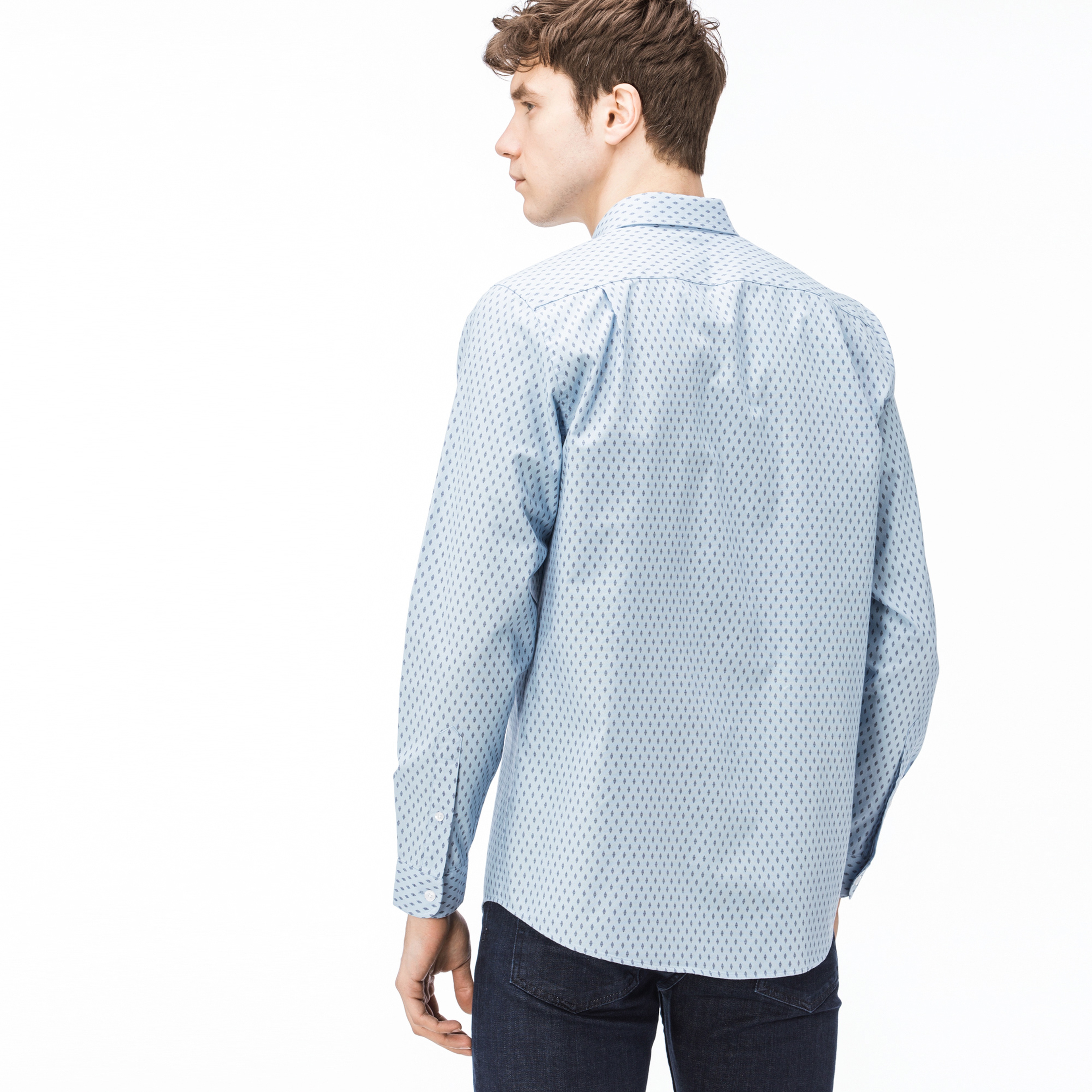 Lacoste Erkek Regular Fit Mavi Gömlek