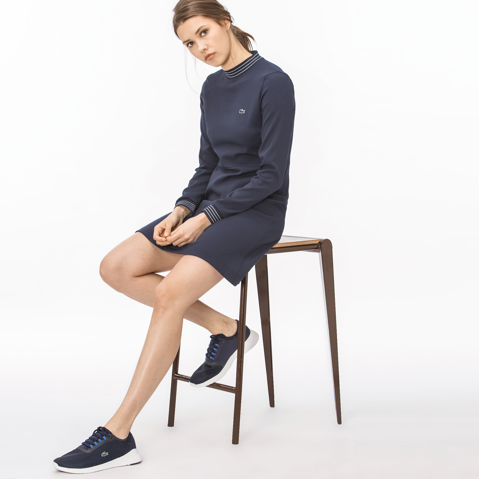 Lacoste Kadın Lacivert Elbise