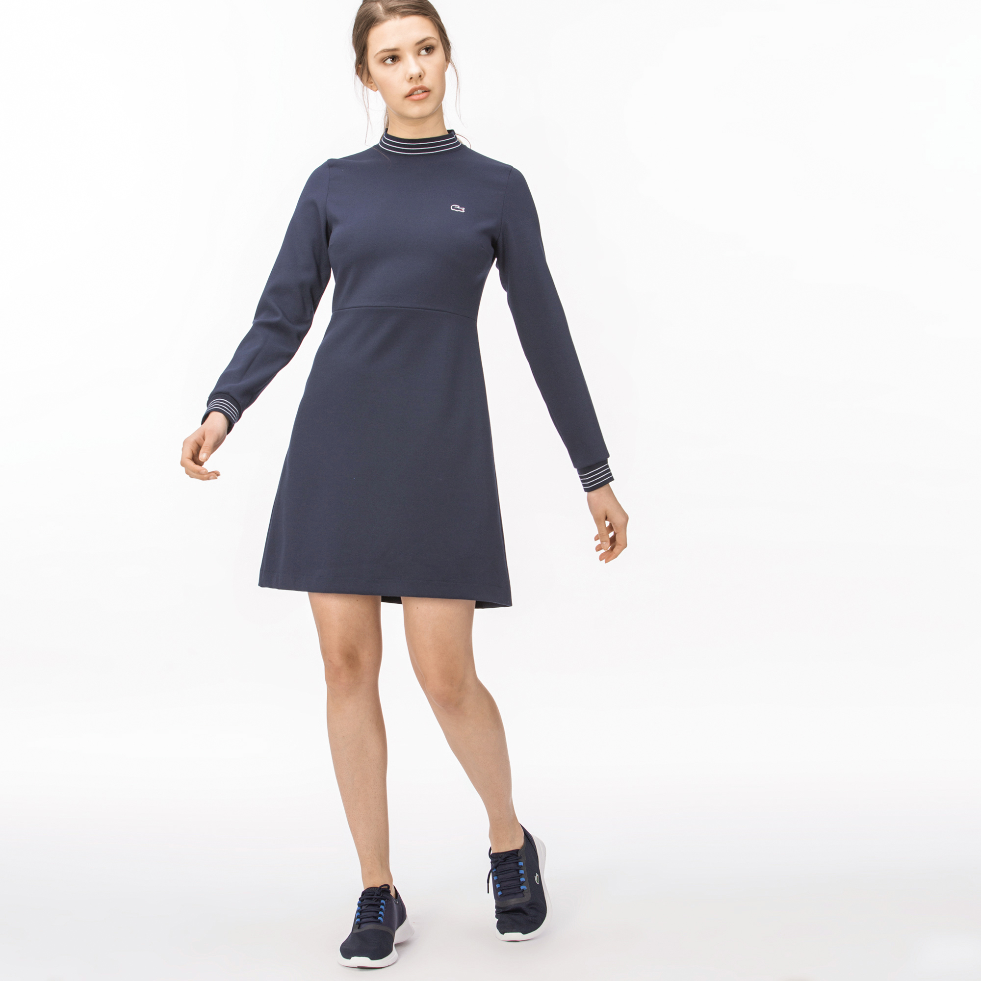 Lacoste Kadın Lacivert Elbise