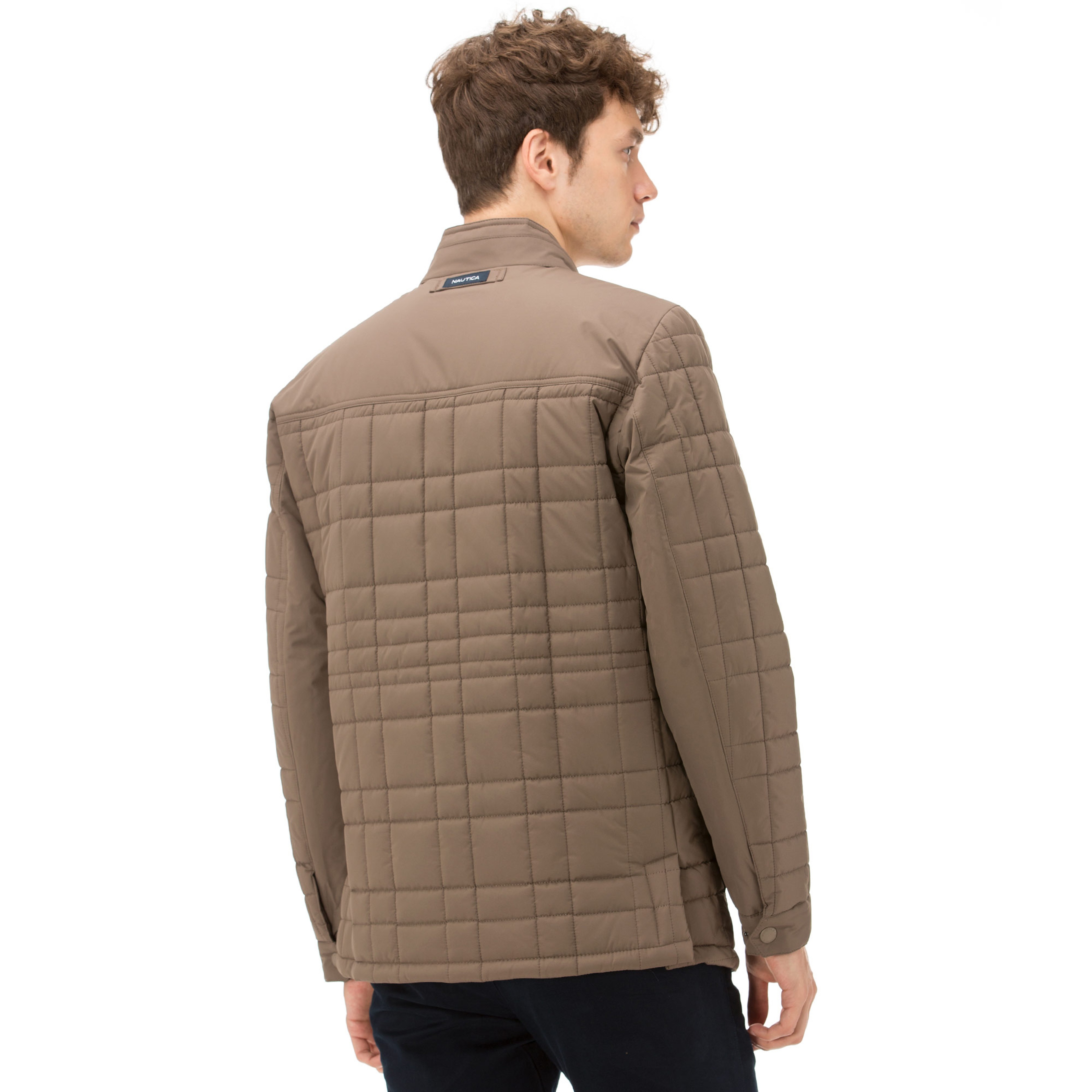 NAUTICA ERKEK CLASSIC FIT KAHVERENGİ KAPİTONE MONT