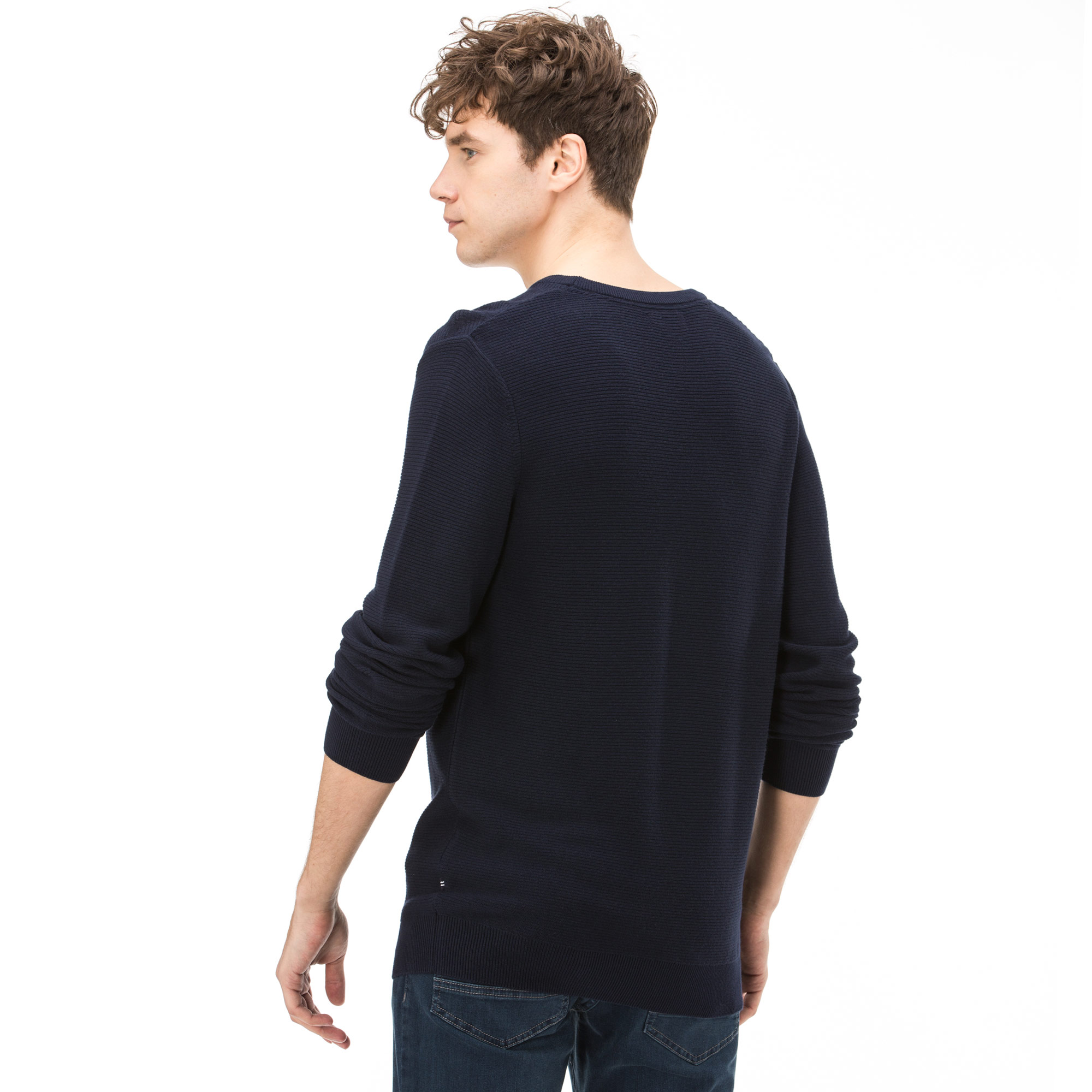 NAUTICA ERKEK CLASSIC FIT LACİVERT TRİKO