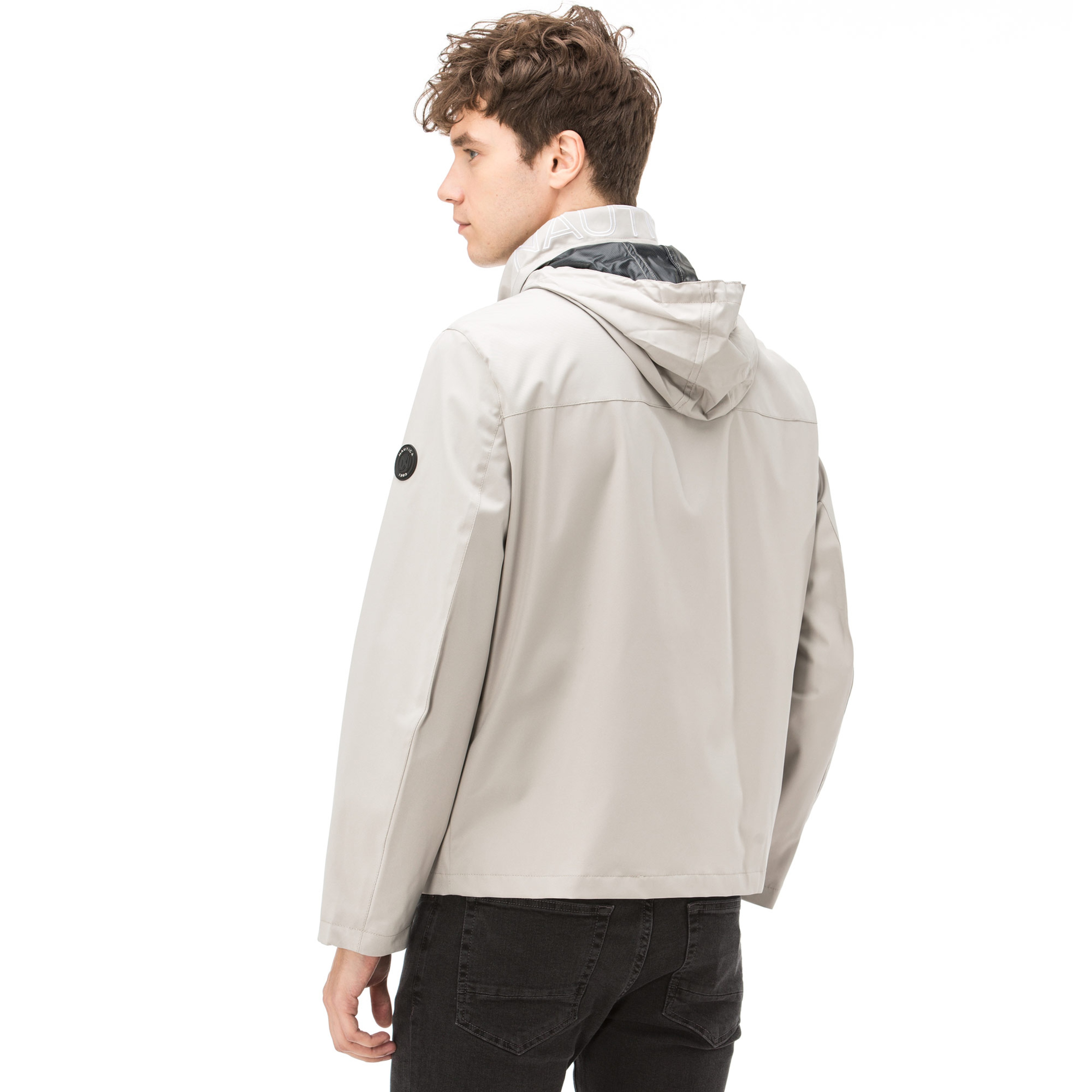 NAUTICA ERKEK BEJ YAĞMURLUK