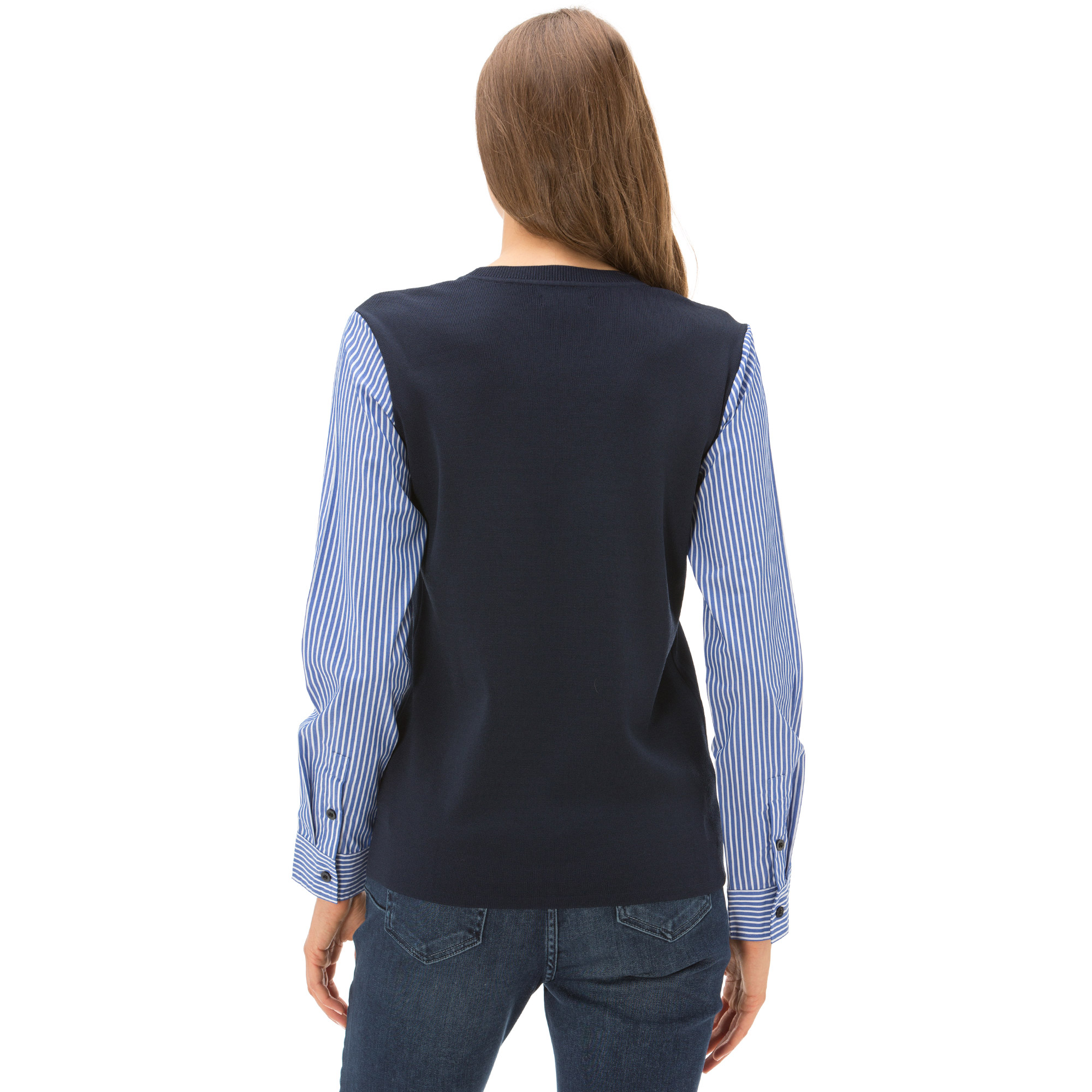 NAUTICA KADIN LACİVERT TRİKO