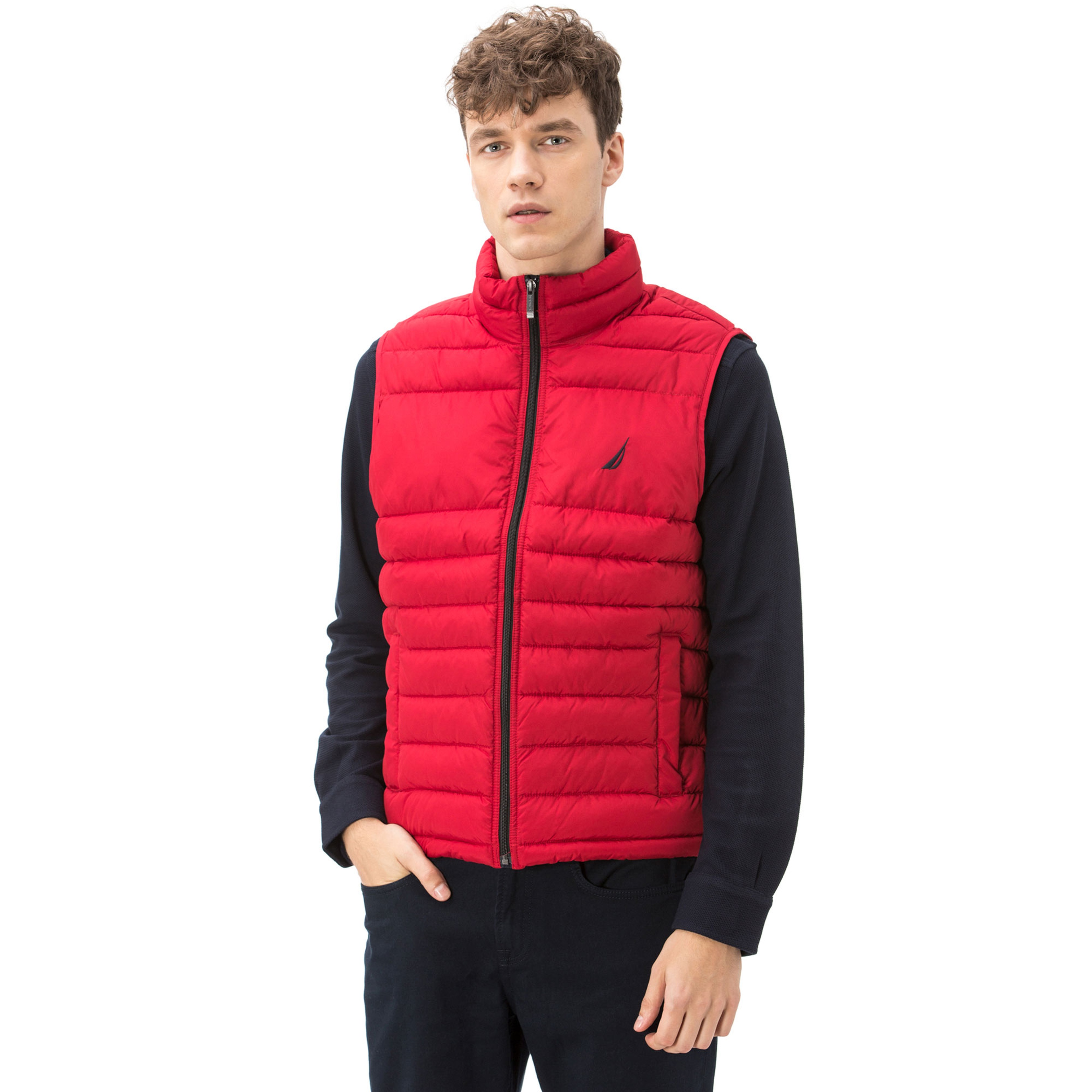 Nautica Erkek Kırmızı Yelek