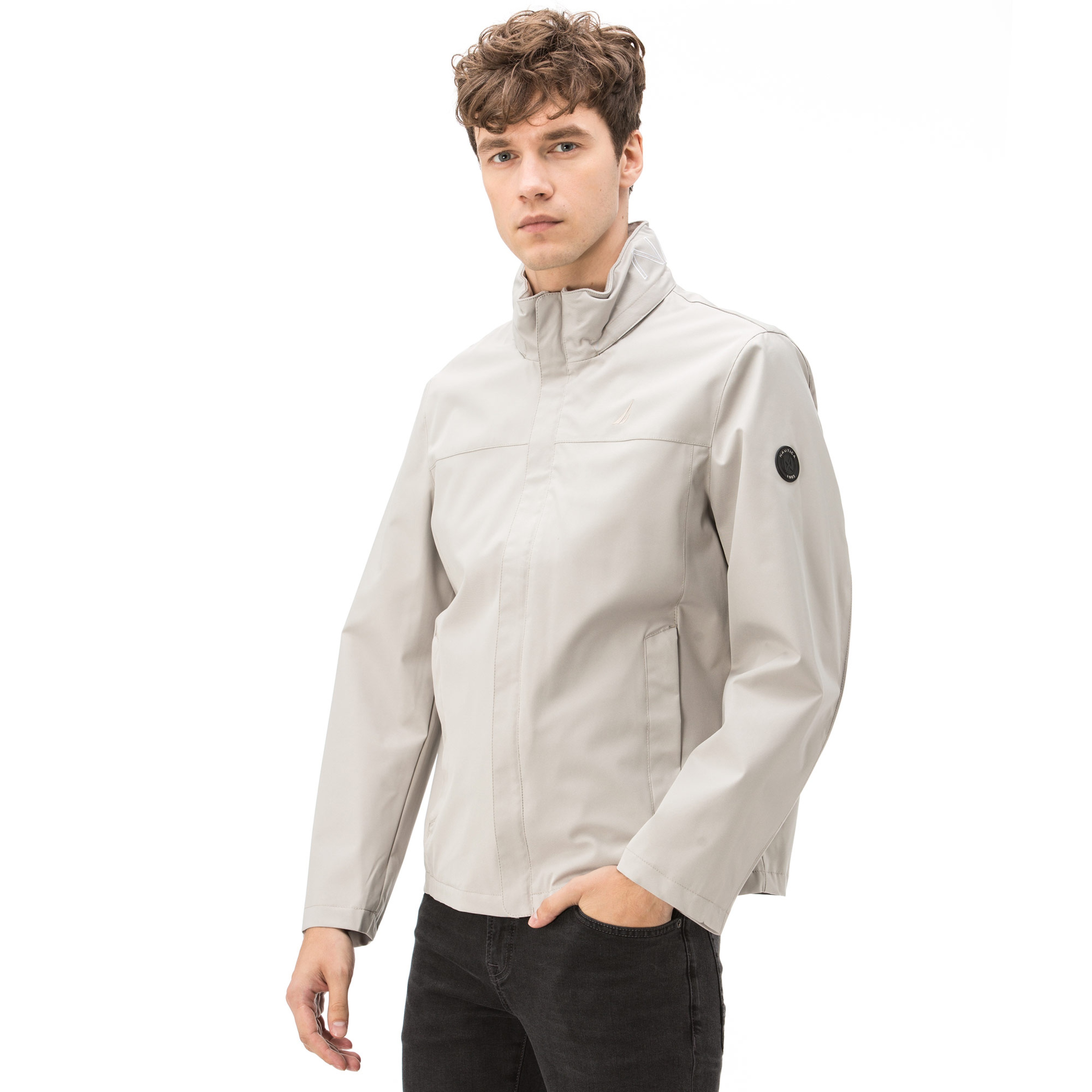 NAUTICA ERKEK BEJ YAĞMURLUK